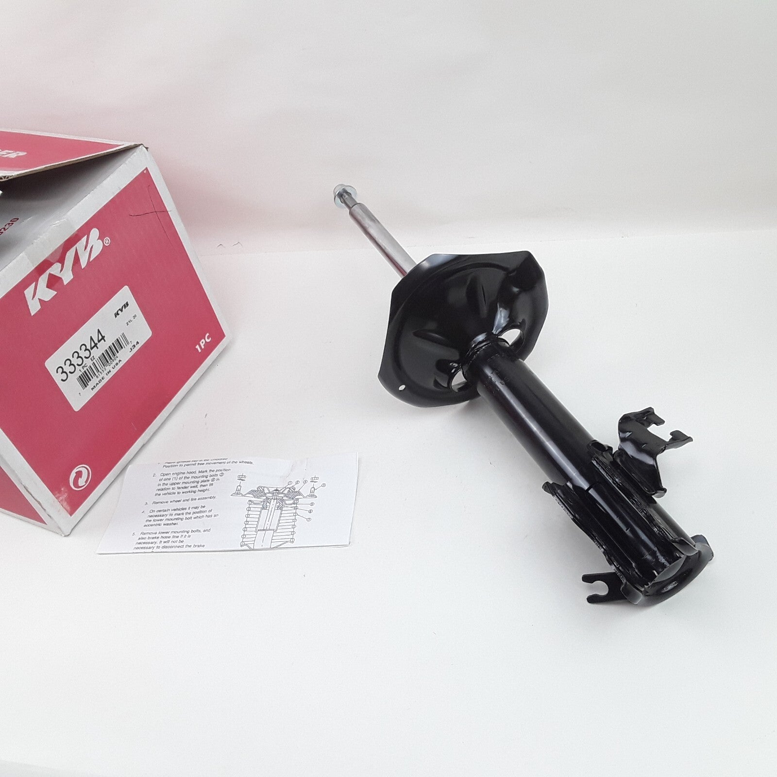 KYB 333344 Front Right Suspension Strut Assembly Fits Nissan Sentra 2000-2001