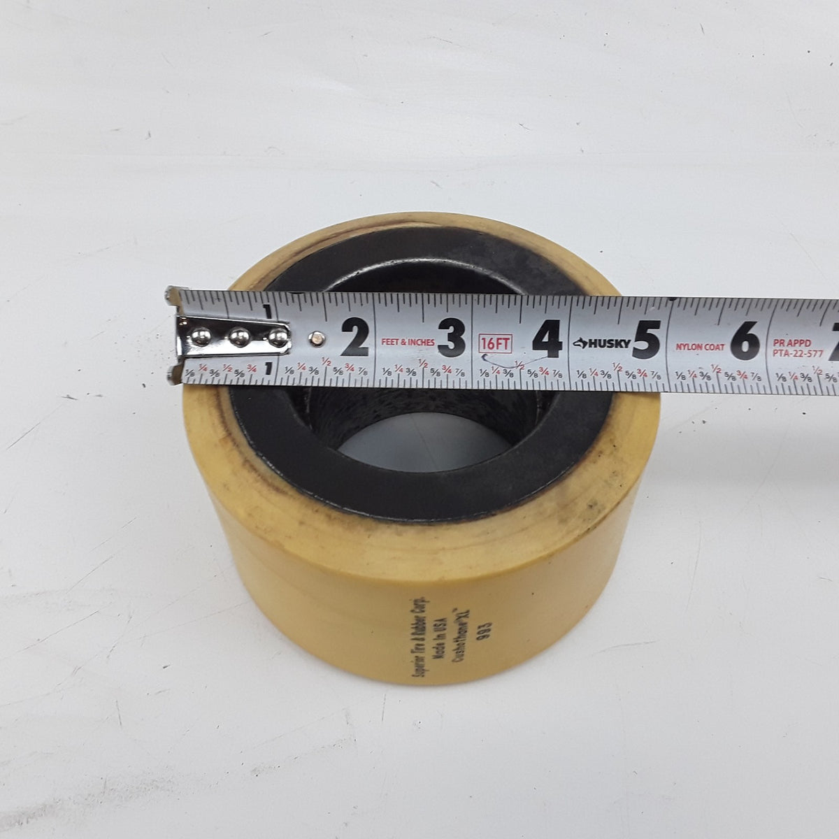 Superior Tire & Rubber 993 Cushothane XL Load Wheel 5" x 3" , 2.82" Bore