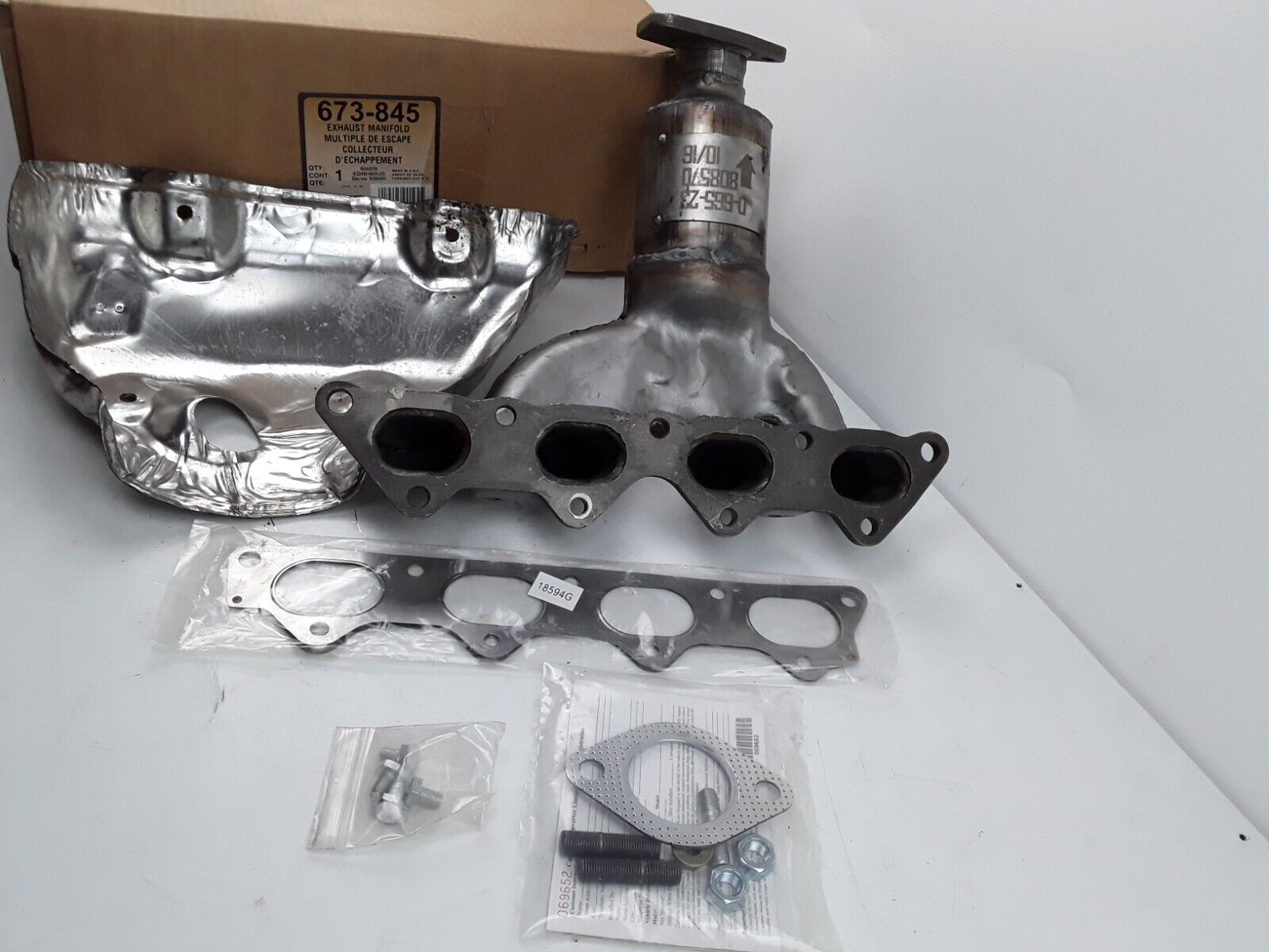Catalytic Converter with Integrated Exhaust Manifold For Sebring,Stratus,Eclipse - HotCarParts