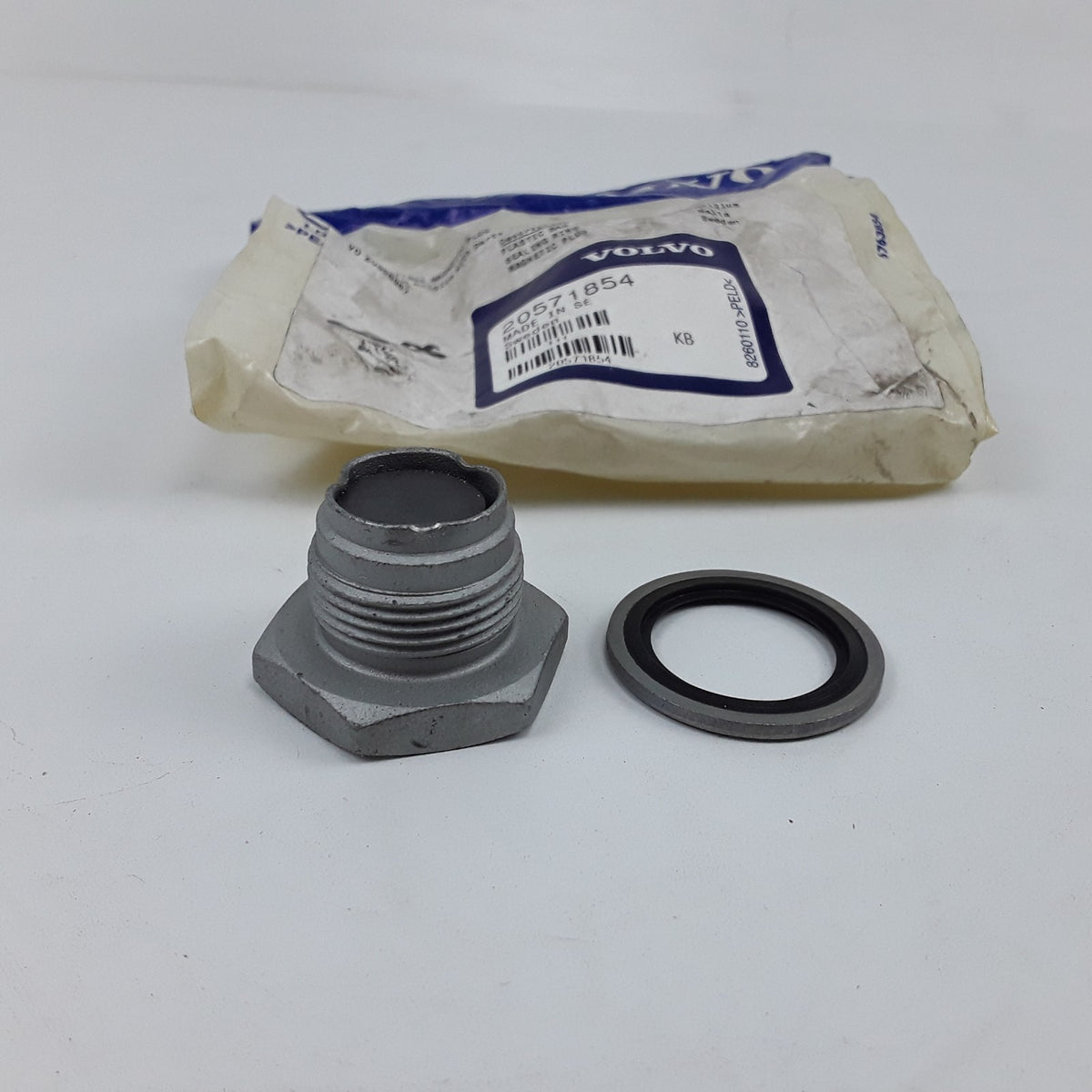 OEM Volvo 20571854 Engine Oil Pan Bolt Magnetic Plug 20579690,20556987 Fits Mack