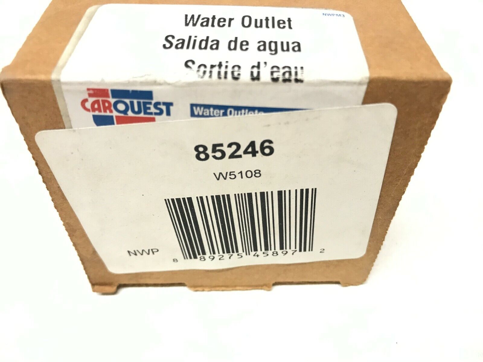CARQUEST Cooling 85246 - Engine Coolant Thermostat Housing SC, SC1, SC2, SL, SL1 - HotCarParts