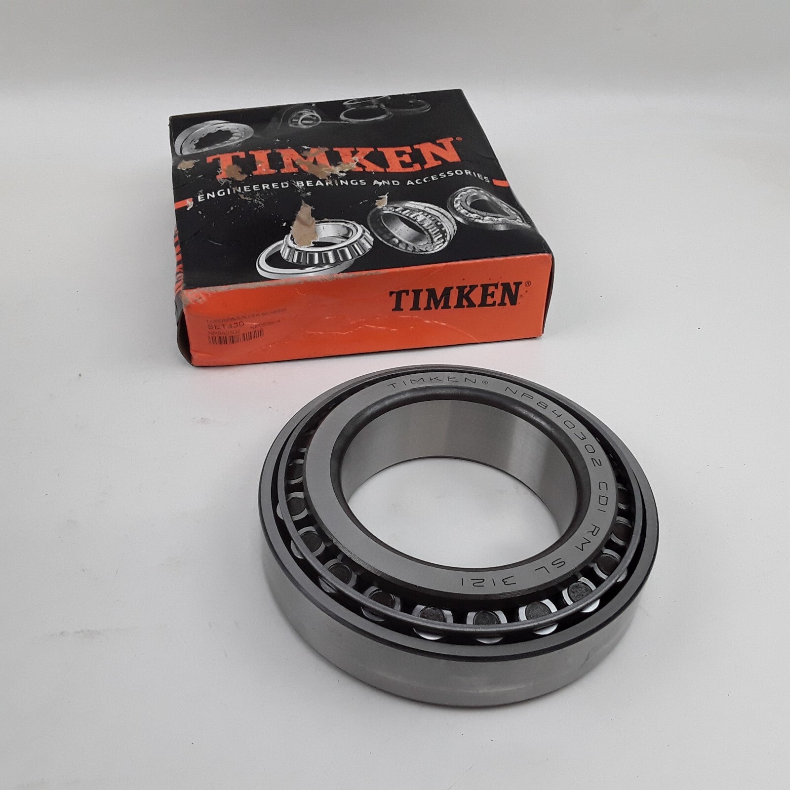 Timken SET430 Tapered Roller Bearing Cone Cup Fits Freightliner M2 106 2003-2013