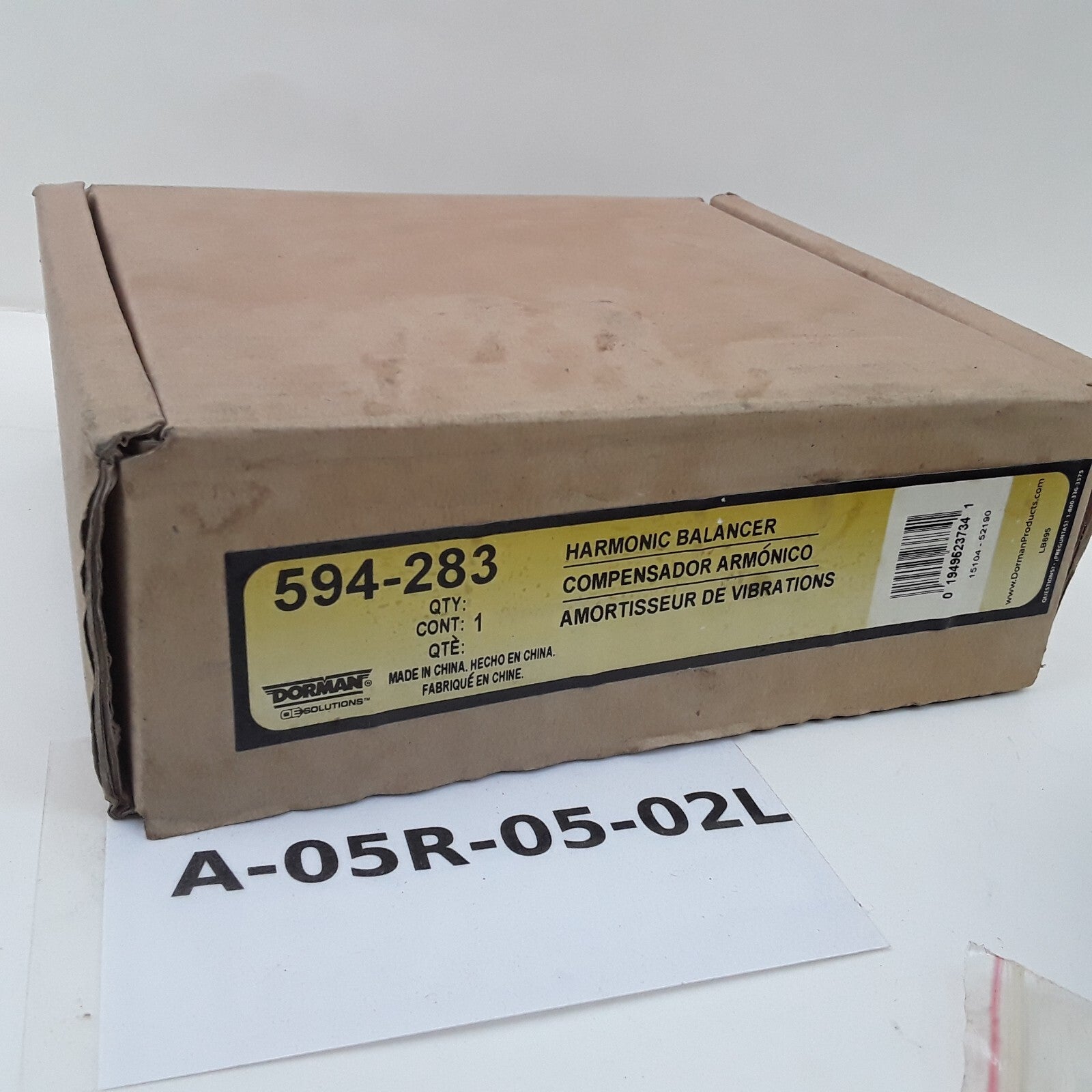 Dorman 594-283 Harmonic Balancer Assembly Fits Kia Spectra Sephia (1995-2004)