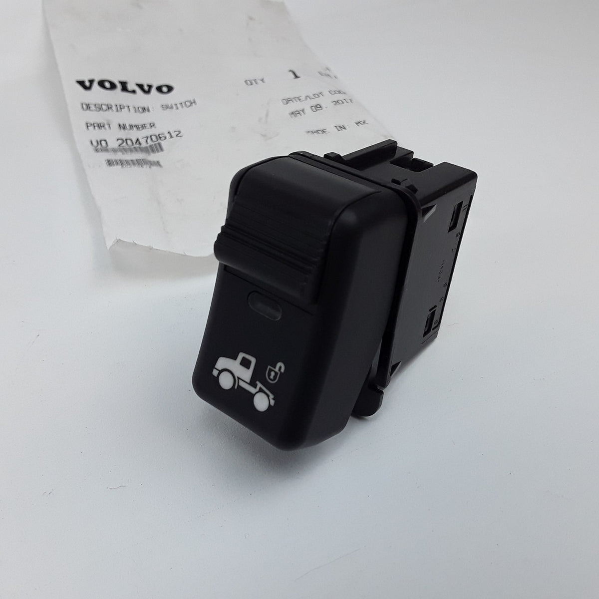 Volvo 20470612 Truck Trailer 5th Fifth Wheel Multi Purpose Lock Rocker Switch