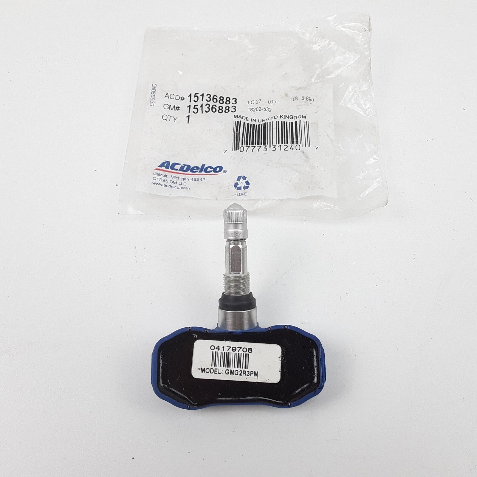 15136883 Tire Pressure Monitoring System Sensor Fits GMC Chevrolet Cadillac 2004