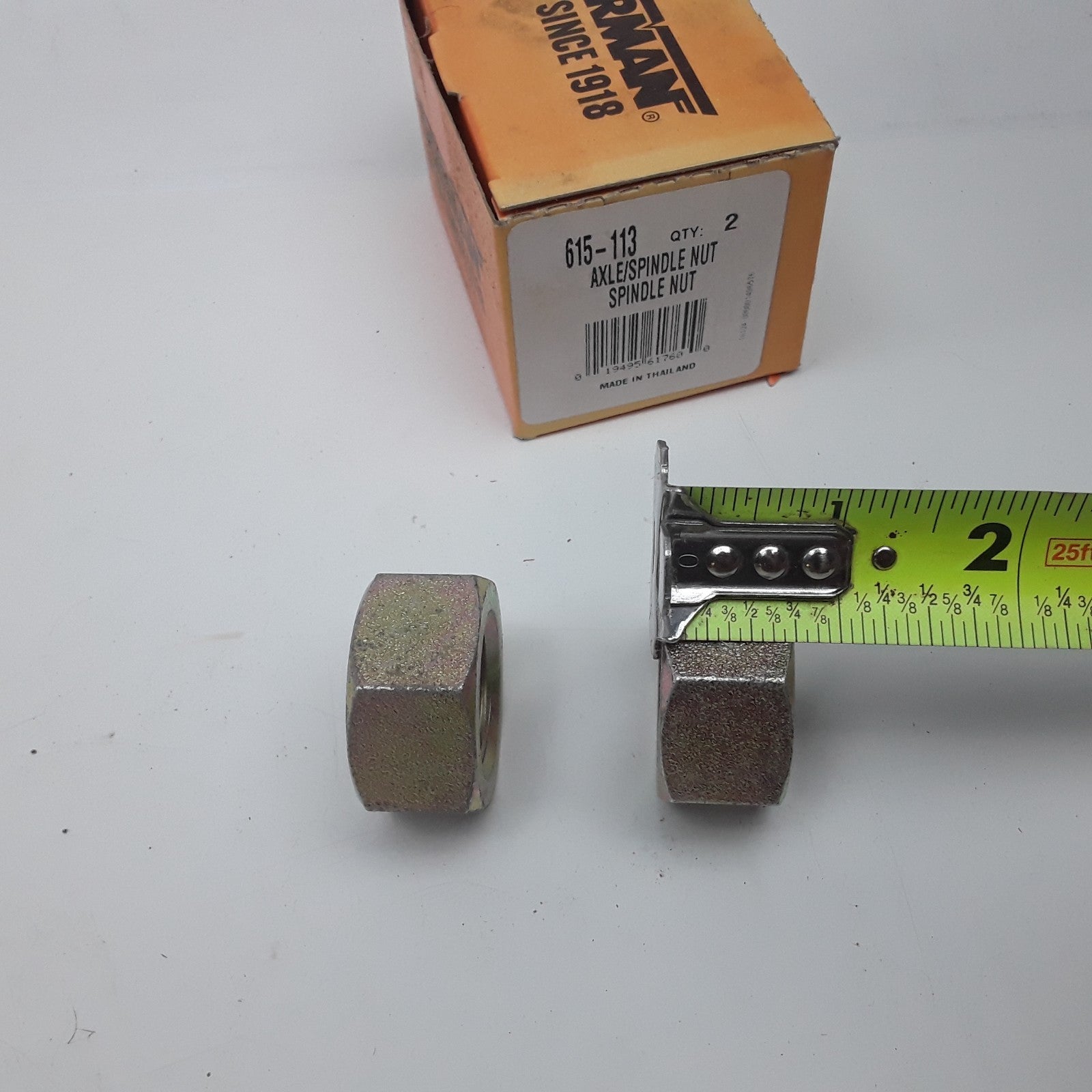 Dorman 615-113 Spindle Nut Fits Nissan Tsuru Axxess INFINITI J30 I30 (1985-2001)