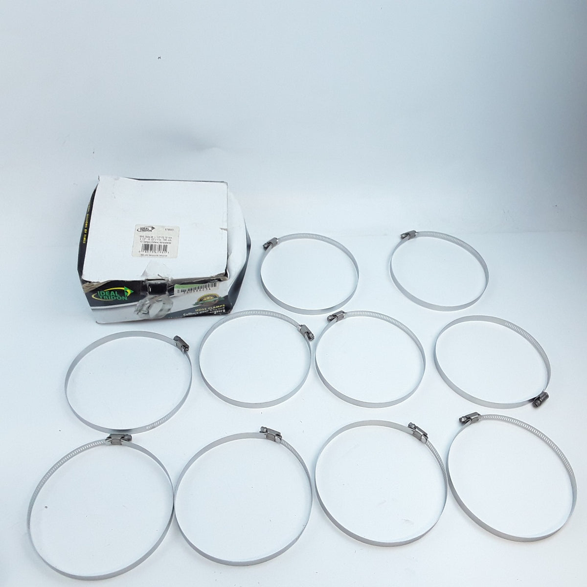 Ideal-Tridon 6796551 Hose Band Clamps Size 96 4.5"-6.5" 4 1/2"-6 1/2" 10-Pack