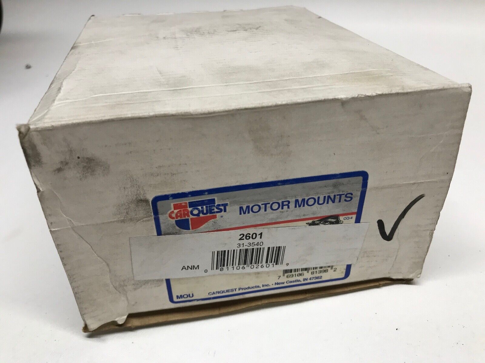 Manual Trans Mount-Automatic Transmission Mount Left Carquest 2601 FAST SHIPPING - HotCarParts