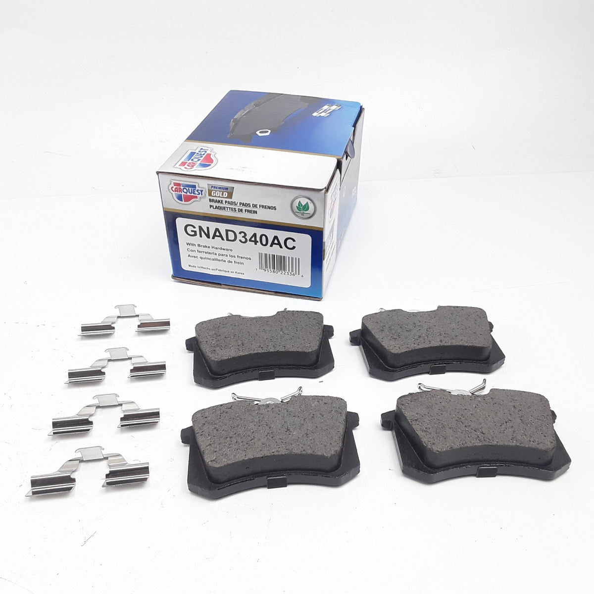 Ceramic Disc Brake Pad Set Fits Peugeot Audi Renault Seat Volkswagen (1989-2017)