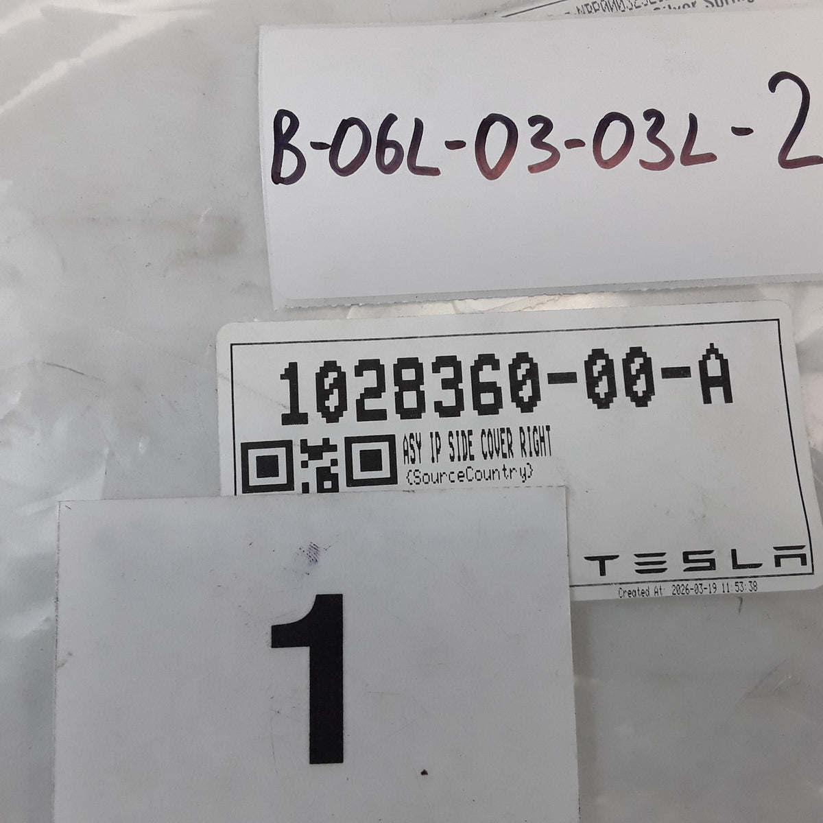 1028360-00-A Right Instrument Panel Side Cover For Tesla Model S 2012-2021 OEM