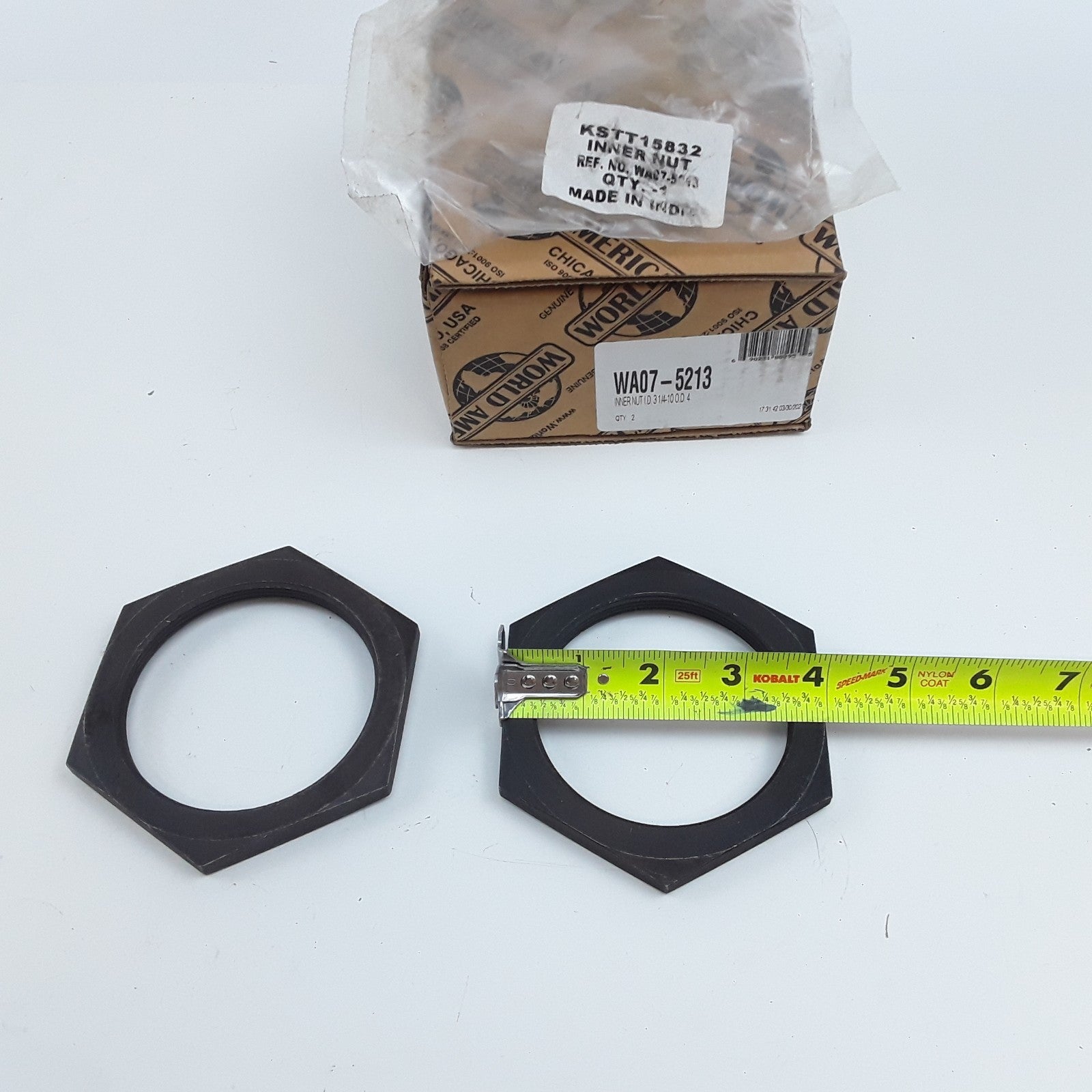 World American WA07-5213 - Spindle Nut - Inner, 3 1/4 in.-10 OD Heavy Duty