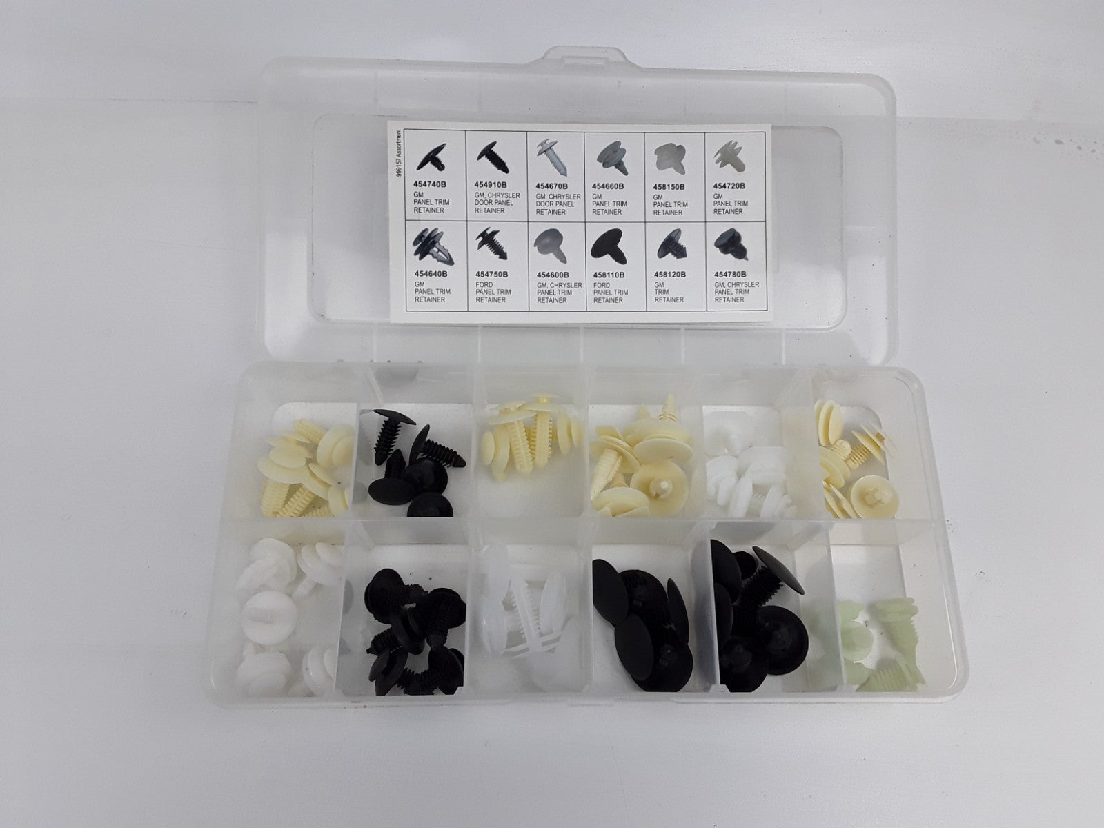 Body Fasteners Kit Assymbly For Door Panel Trim Retainer Fits Chrysler GM Ford