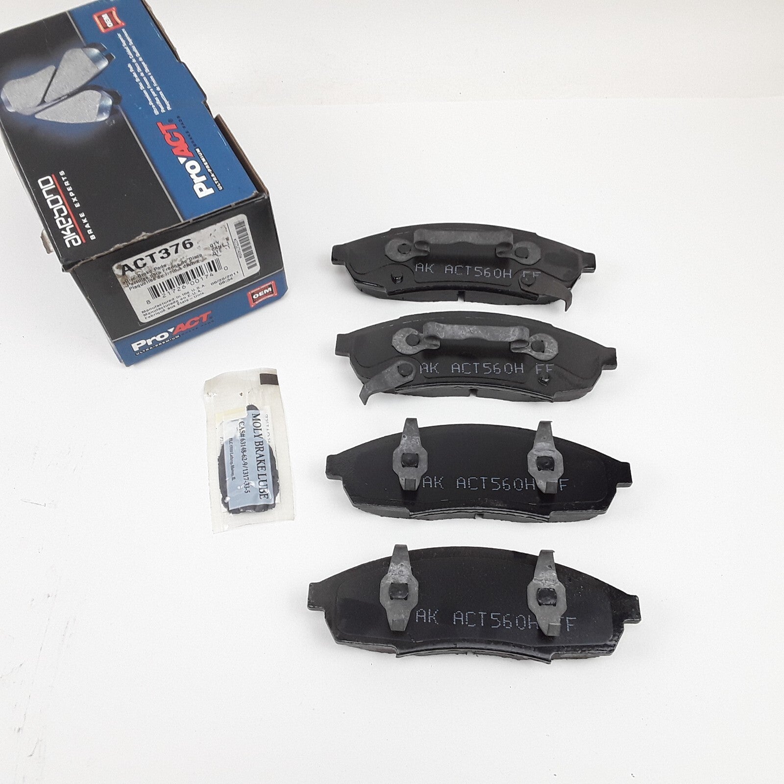 Front Disc Brake Pad Assembly Fits Pontiac Oldsmobile Chevrolet Buick 1988-2001