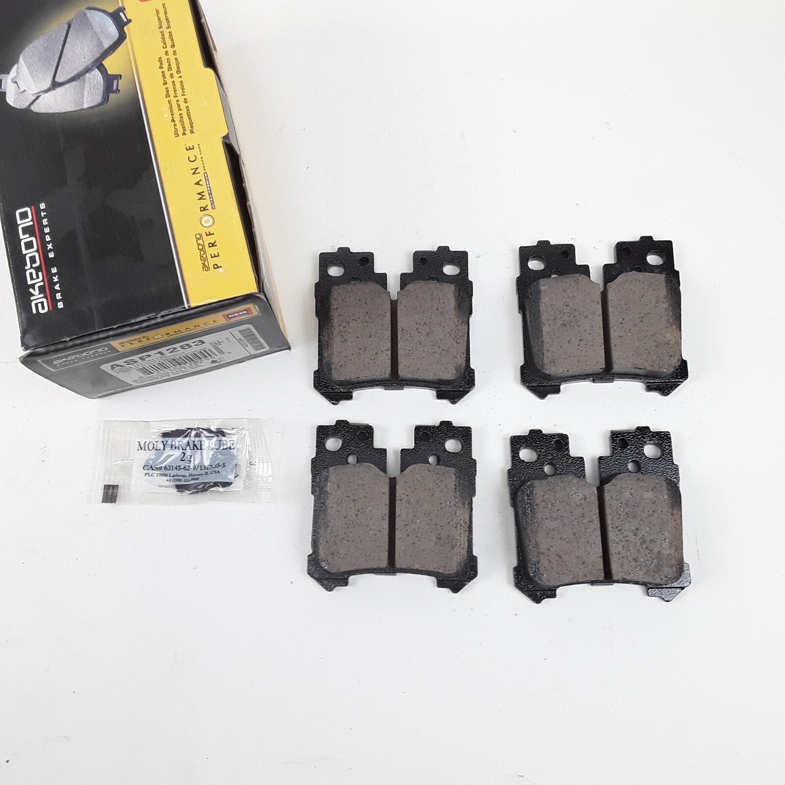 Rear Disc Brake Pad Set Fits Lexus LS460 LS600h 2008 2009 2020 2011 2012-2016