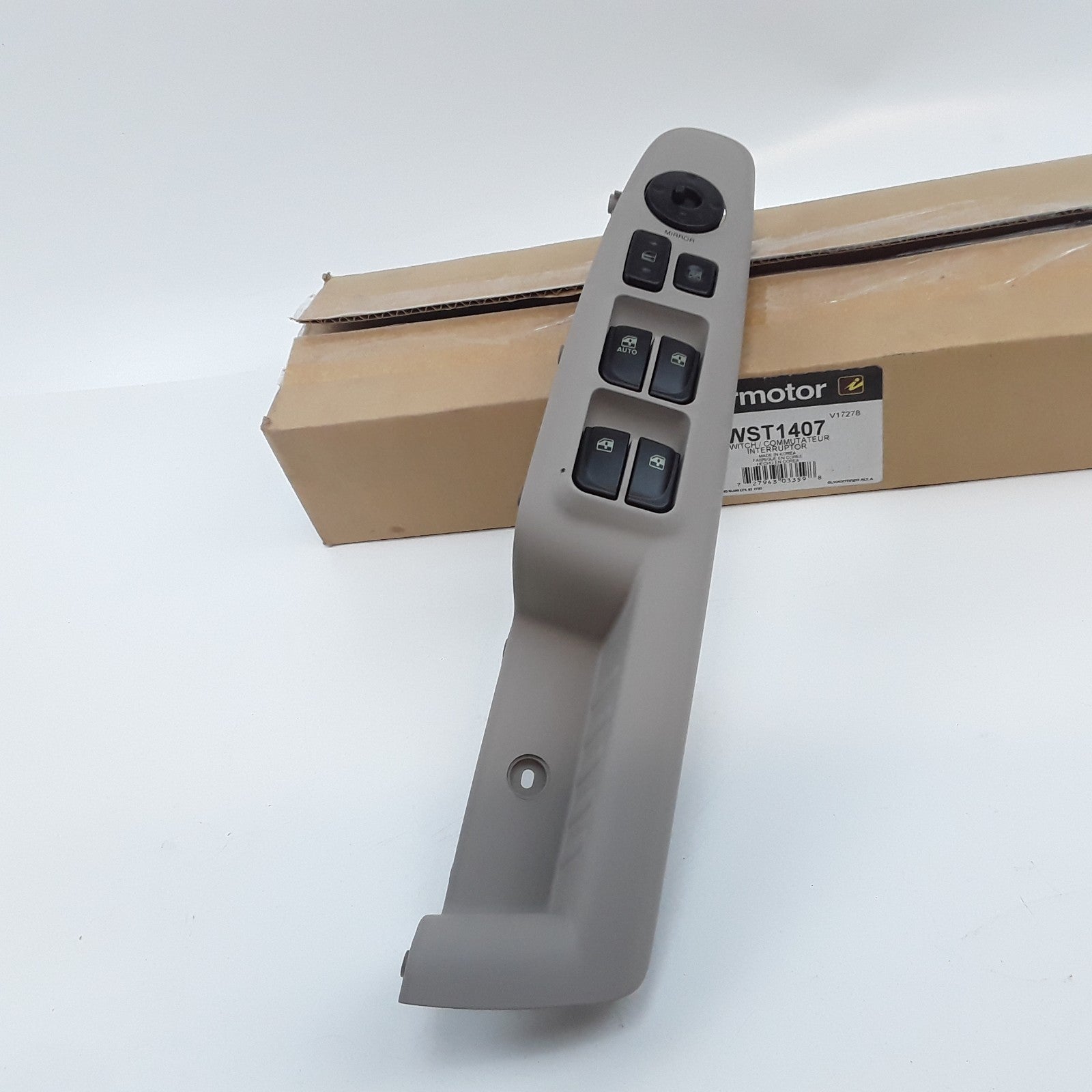Intermotor WST1407 Power Window Switch Fits Hyundai Sonata (2006 2007 2008)