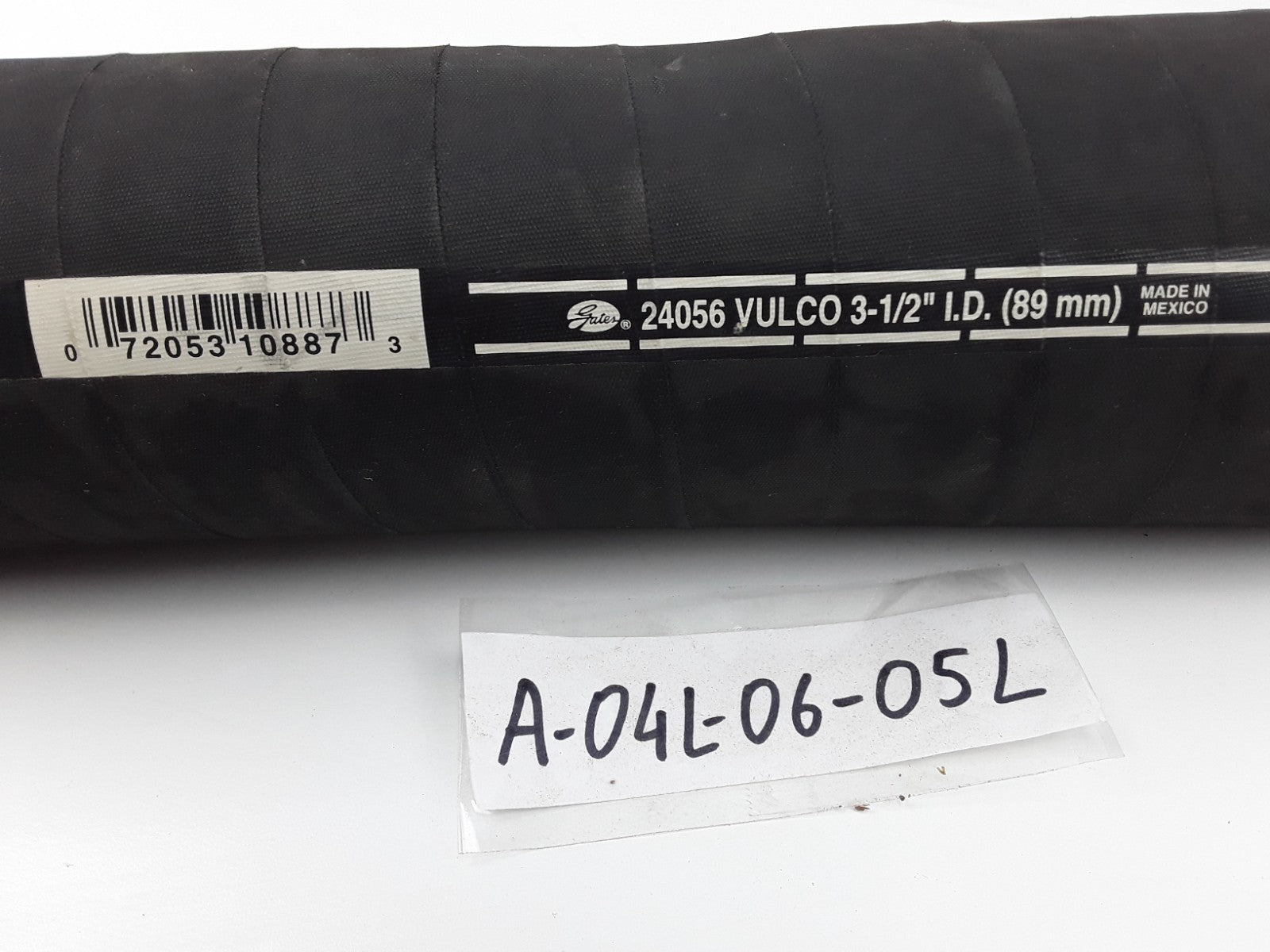 Gates 24056 Vulco Straight Radiator Coolant Hose 3-1/2" I.D (89mm) Length 3-feet