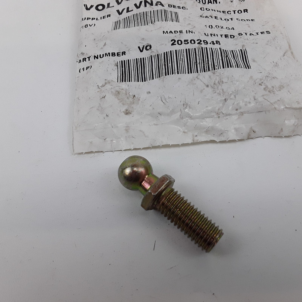 Volvo 20502948 Multi-Purpose Hardware Front Hood Tilt Shock Stud Connector