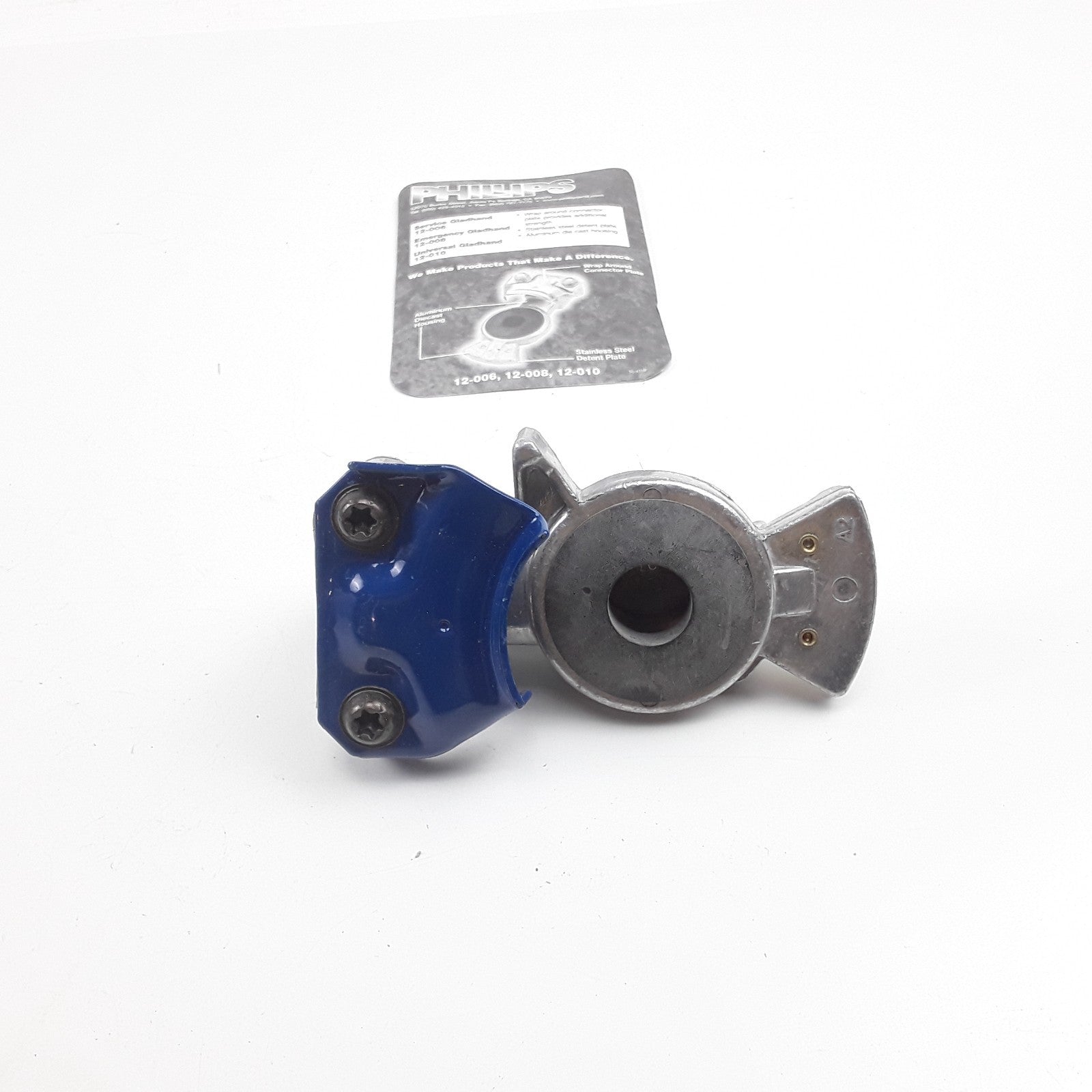 Philips 12-006 Gladhand - Service Blue Straight Mount 1/2 in. Female Pipe Thread