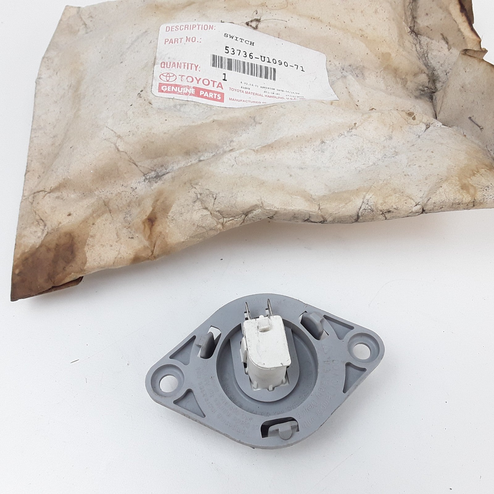 Toyota 53736-U1090-71 Seat Switch Assembly For Forklifts Various Models