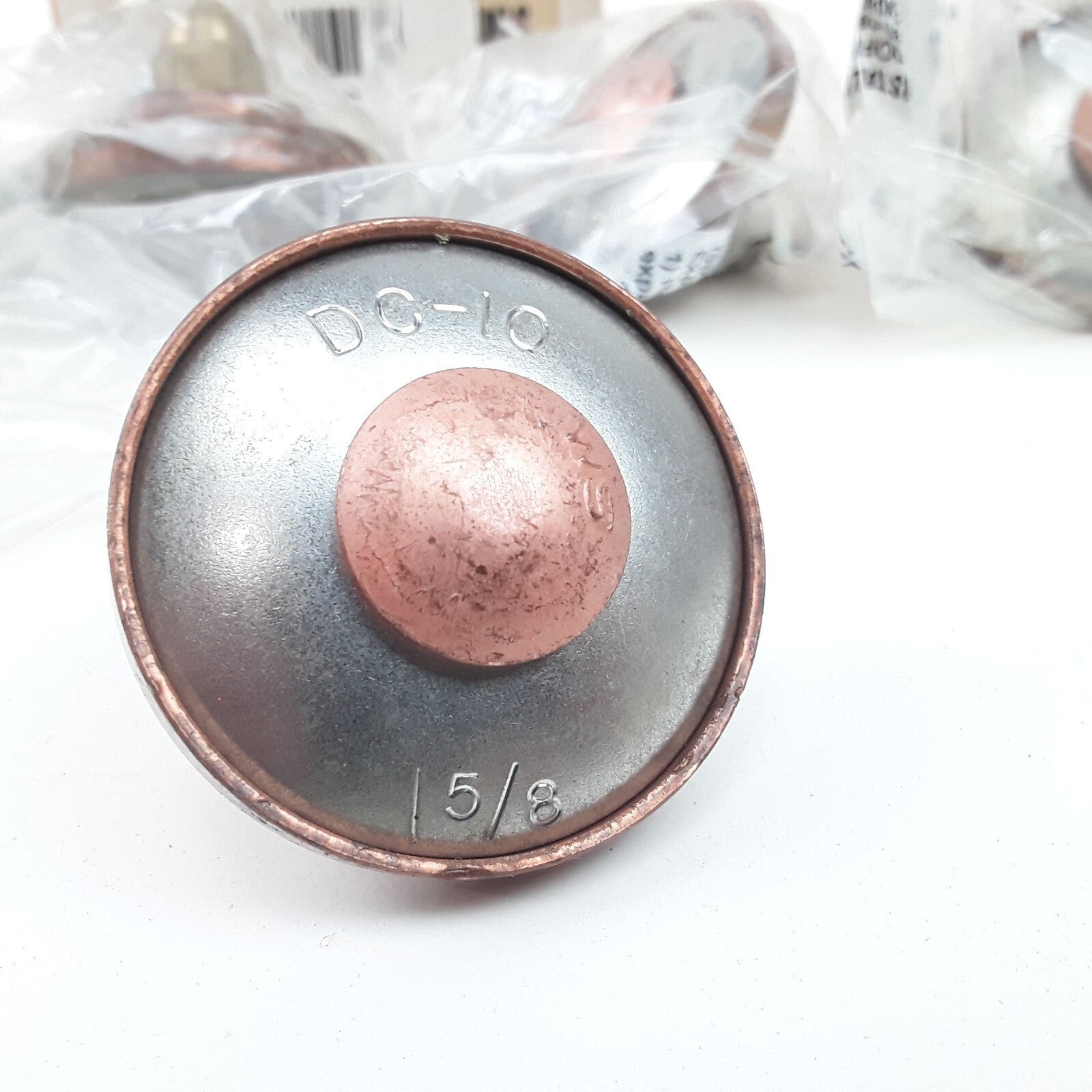 Set of 5 Expansion Plug Quick Seal Copper 1-5/8 In Fits Chrysler Dodge Plymouth