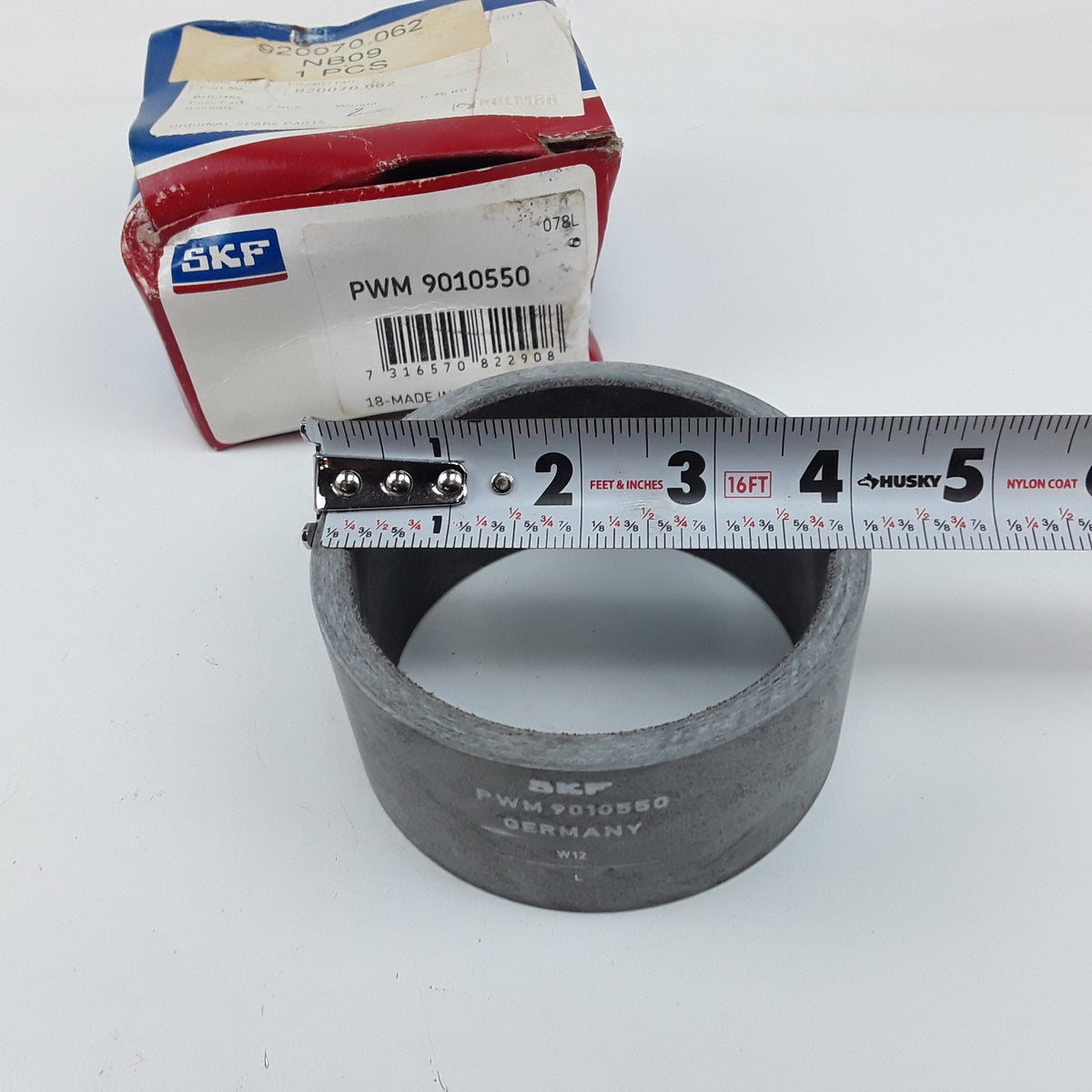SKF PWM9010550 Filament Wound Straight Bushing For High-Load Applications