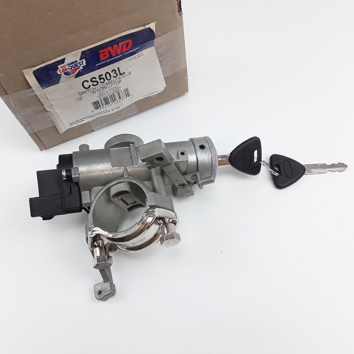 Ignition Switch With Lock Cylinder Fits Mercury Tracer Ford Escort (1994-1996)