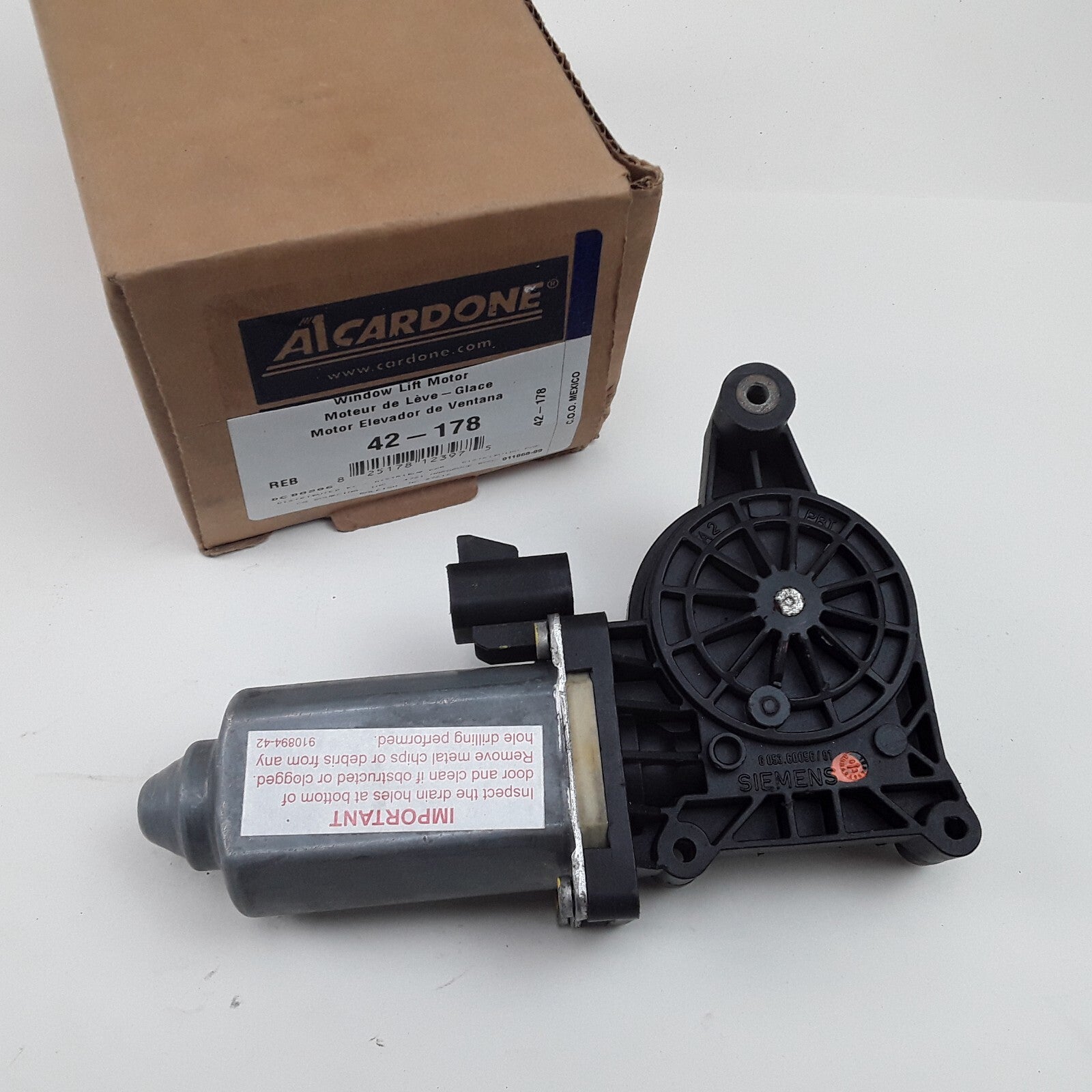 Cardone Front Left Rear Power Window Motor Fits Cadillac GMC Chevrolet 1999-2007