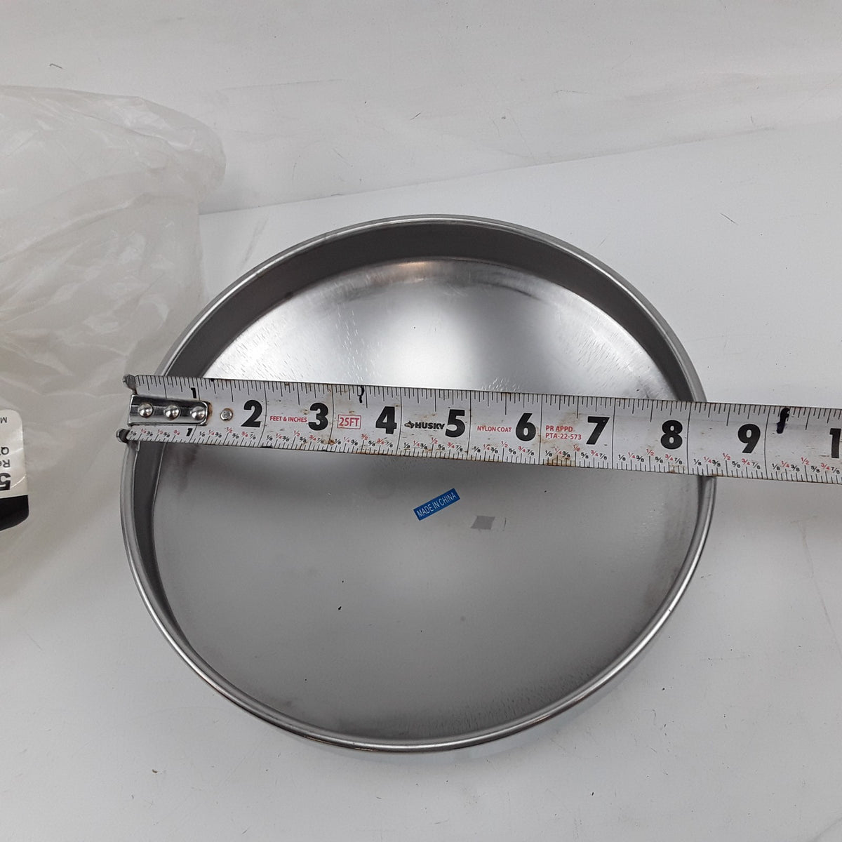 Automann 562.C1002SS Rear Wheel Hub Cap 8-1/2 inch Axle 5/8 inch Stainless Steel