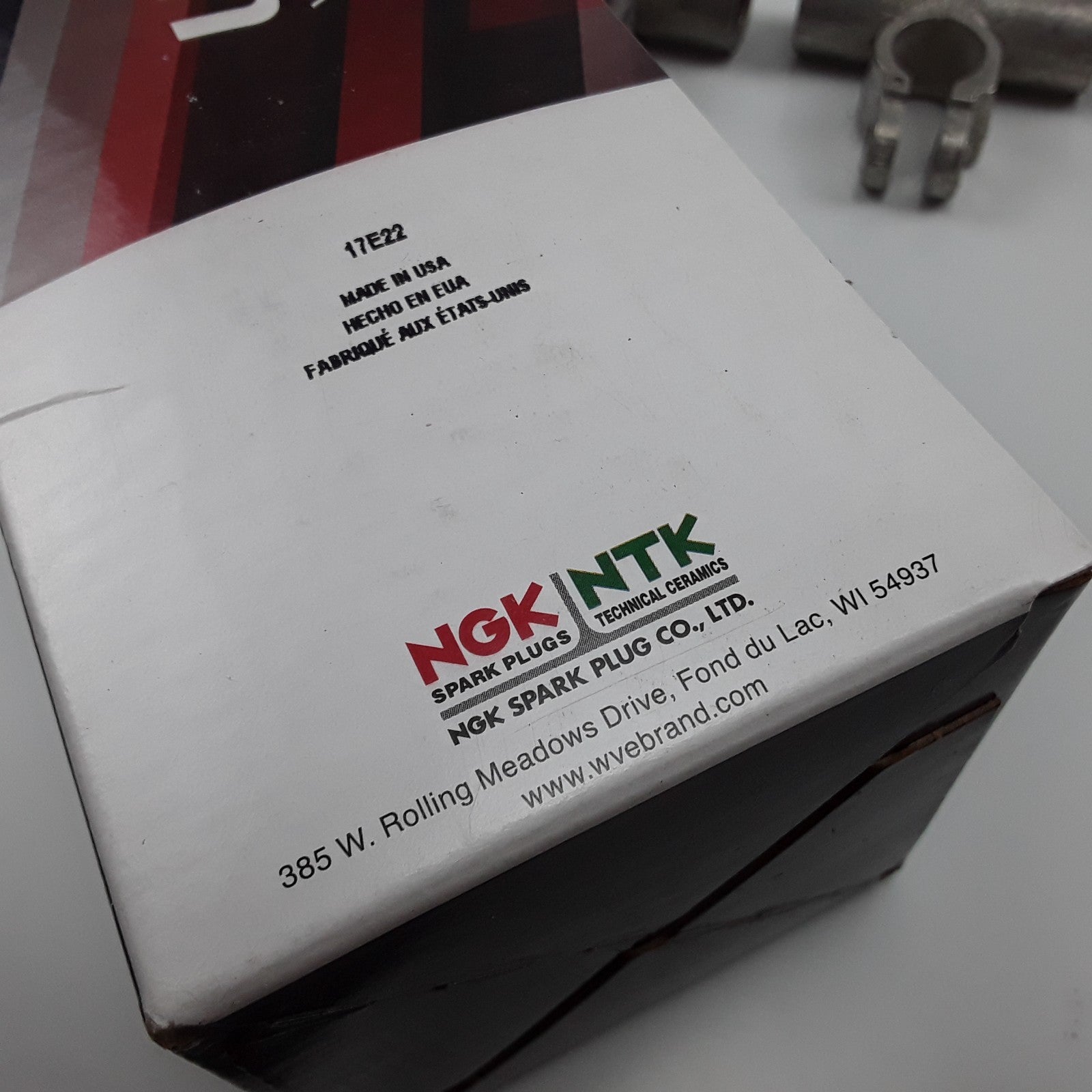 WVE BT276U-5 2/0G Bandera Comp. Gauge Compression Flag Battery Terminal Set of 5