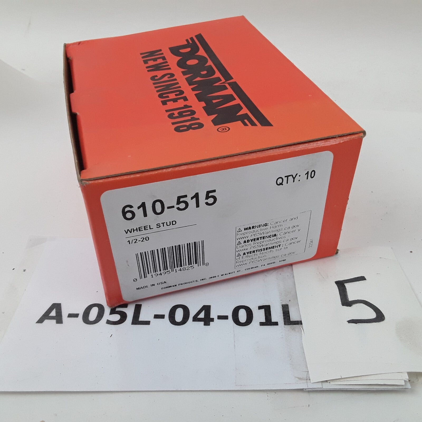 1/2-20 Serrated Wheel Lug Stud Fits Ford Freestar Mercury Monterey 2004-2007