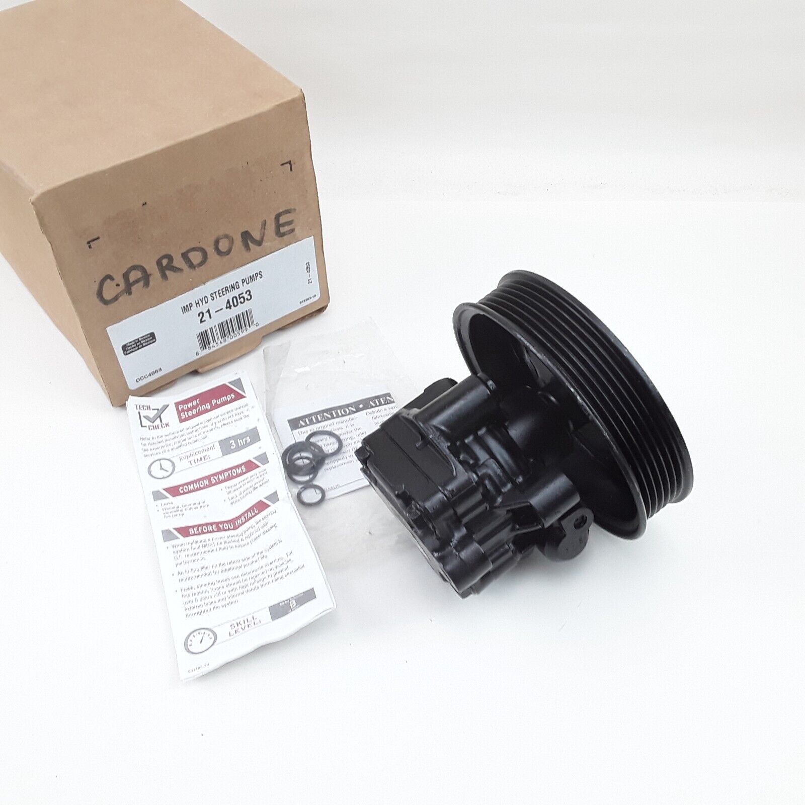 Cardone 21-4053 Power Steering Pump Hydraulic Aluminum O-Ring For Kia 2010-2013