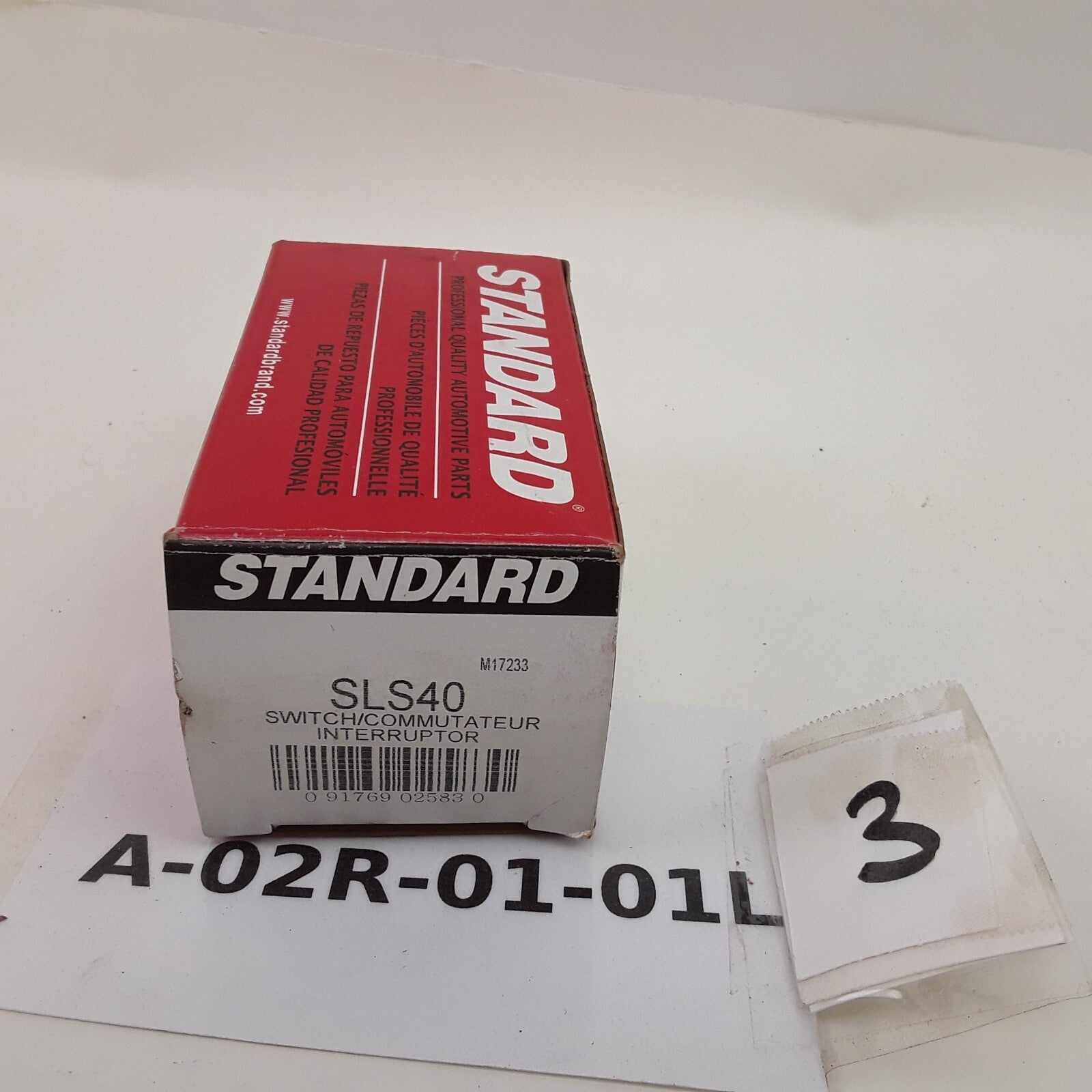 Standard SLS-40 Stoplight Switch For Oldsmobile Chevrolet Cadillac GMC 1941-1959