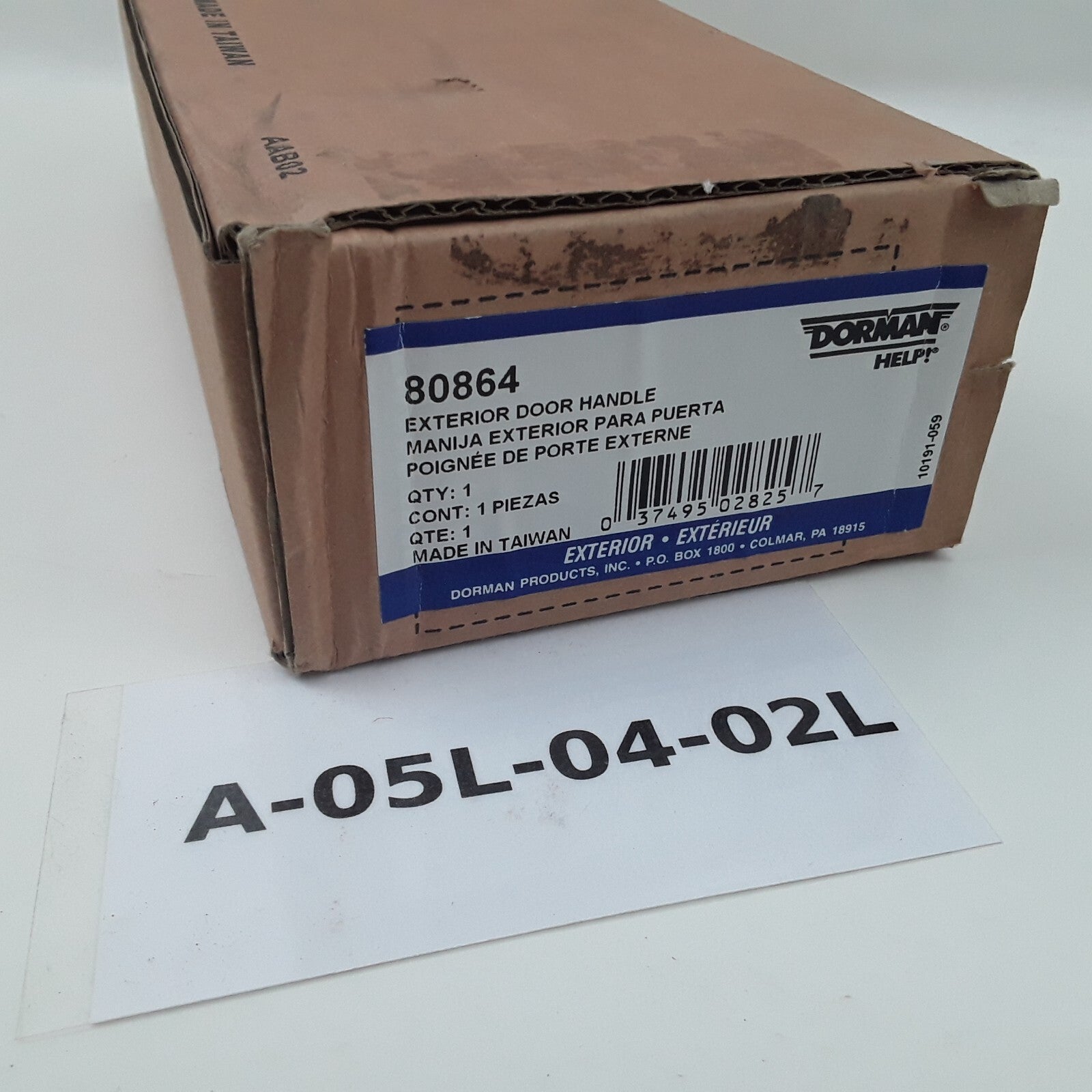 Dorman 80864 Rear Right Exterior Door Handle Fits Toyota Tundra (2000-2006)