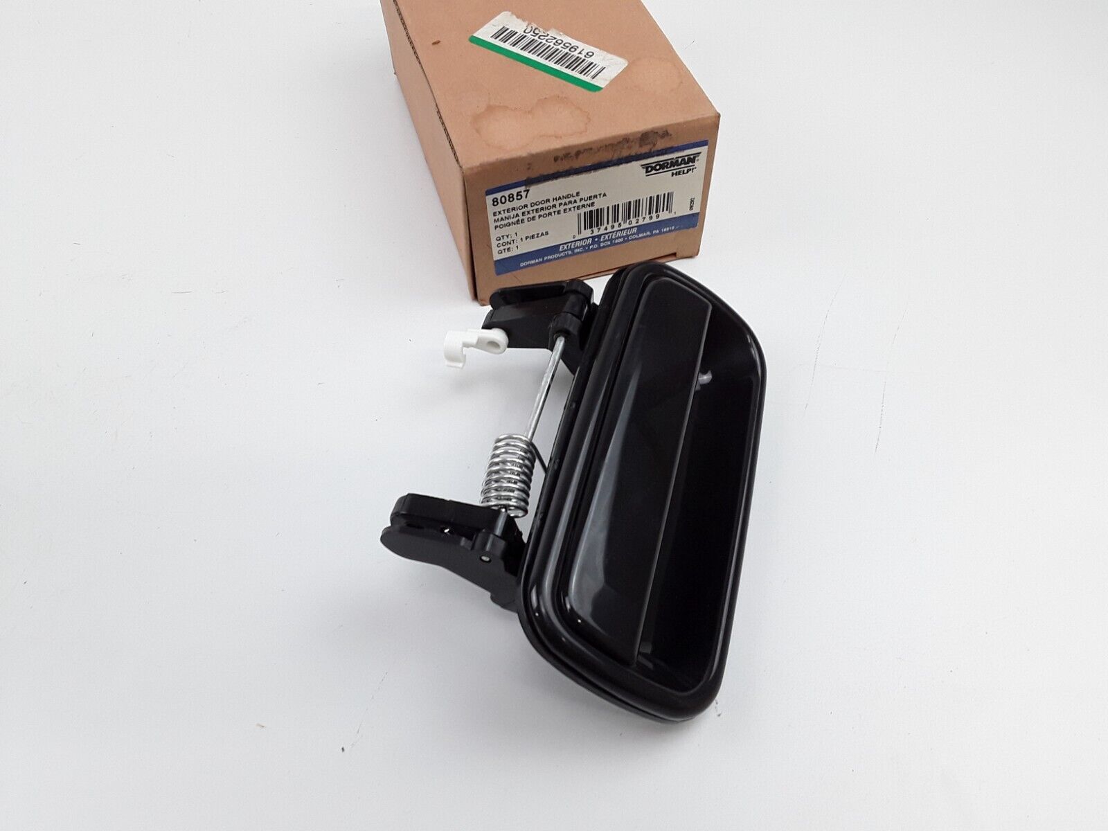 Exterior Door Handle Rear Left Smooth Black for 1996-2004 Toyota Tacoma 4Runner - HotCarParts