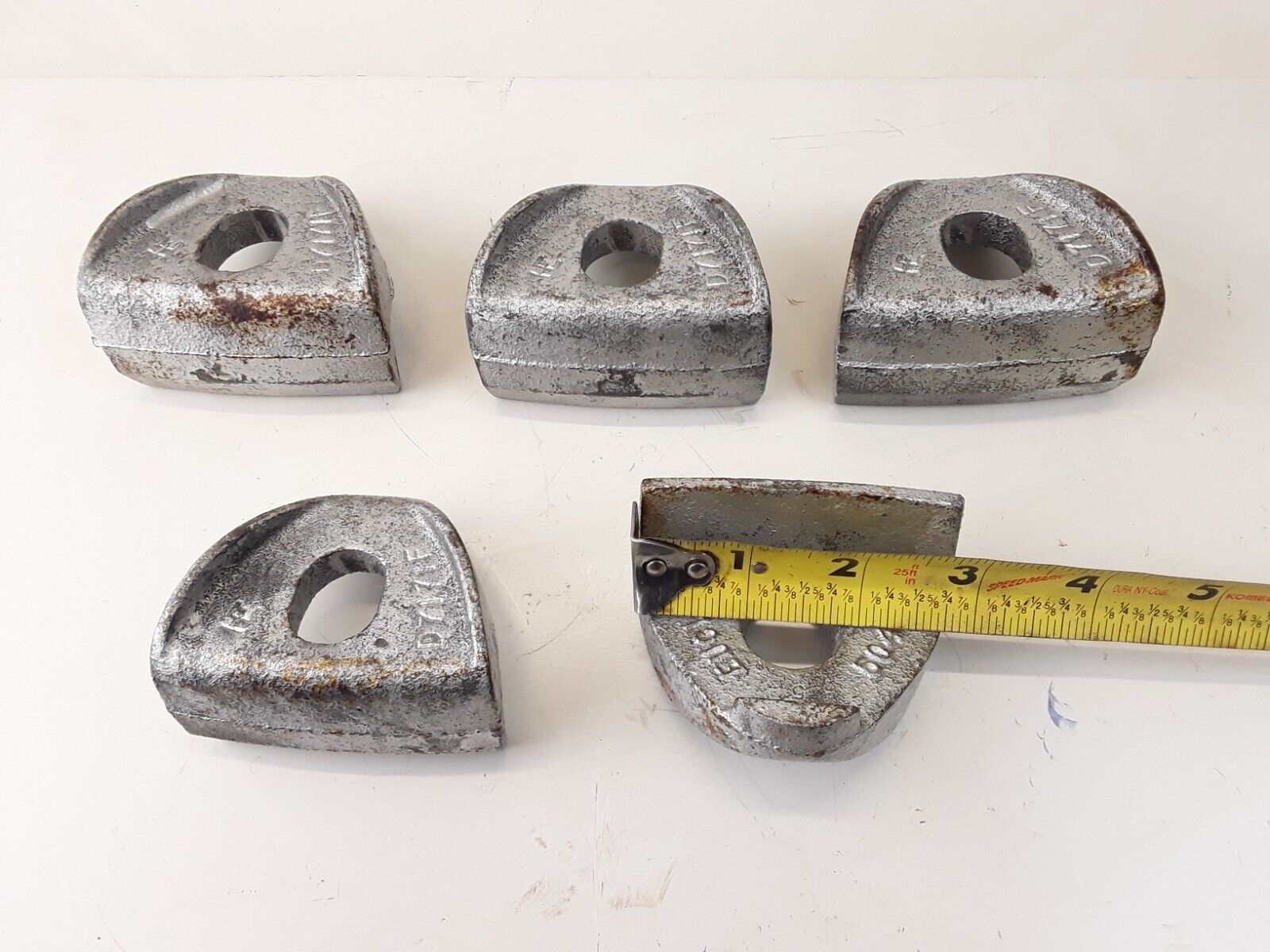 5PCS Rim Clamp For 3/4 Wheel Studs Euclid 5046 p/n 203.2053 WA15-5026 13-4050 - HotCarParts