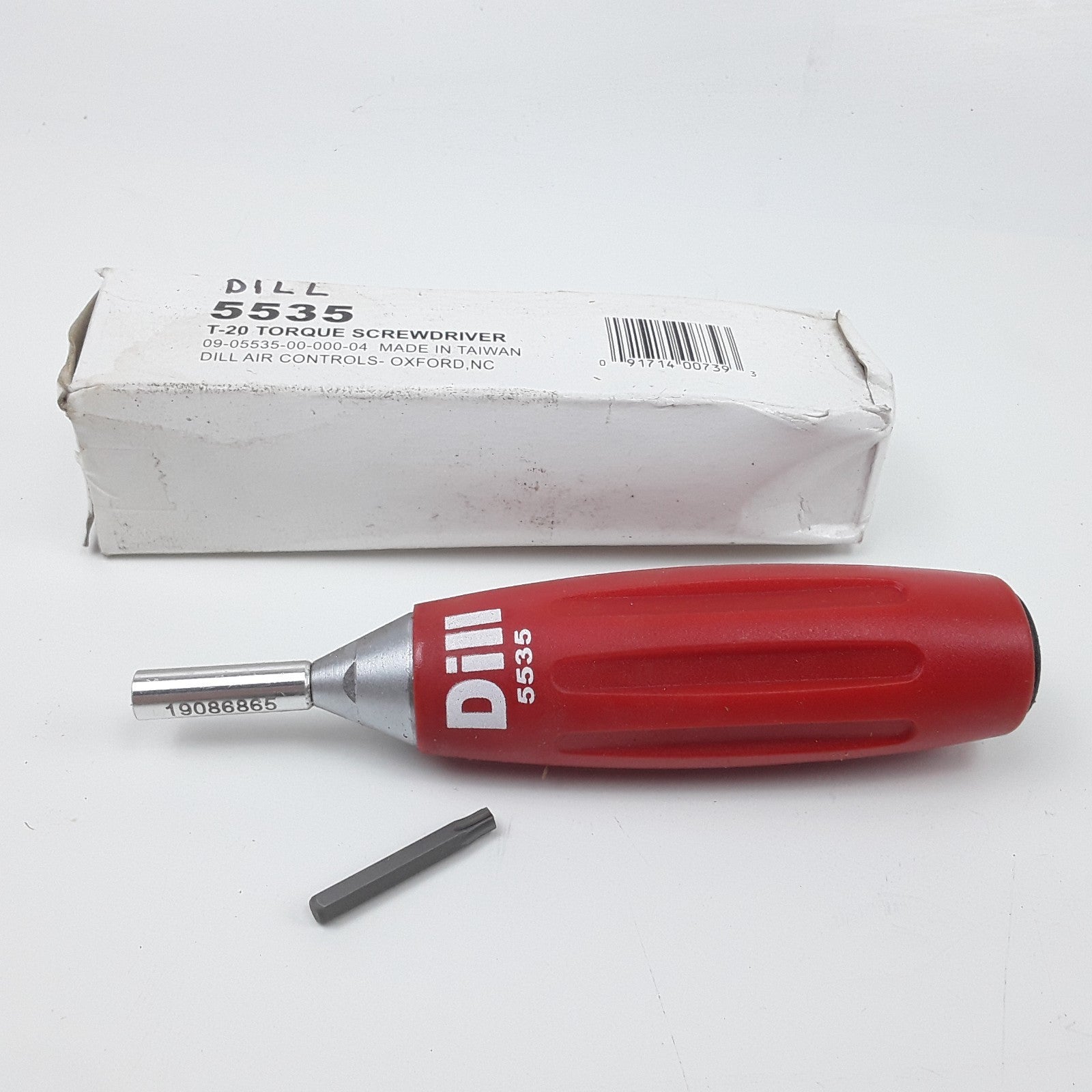 Dill Air Controls 5535 TPMS T-20 Torque Screw Driver For Beru Valves, 35 in/lbs