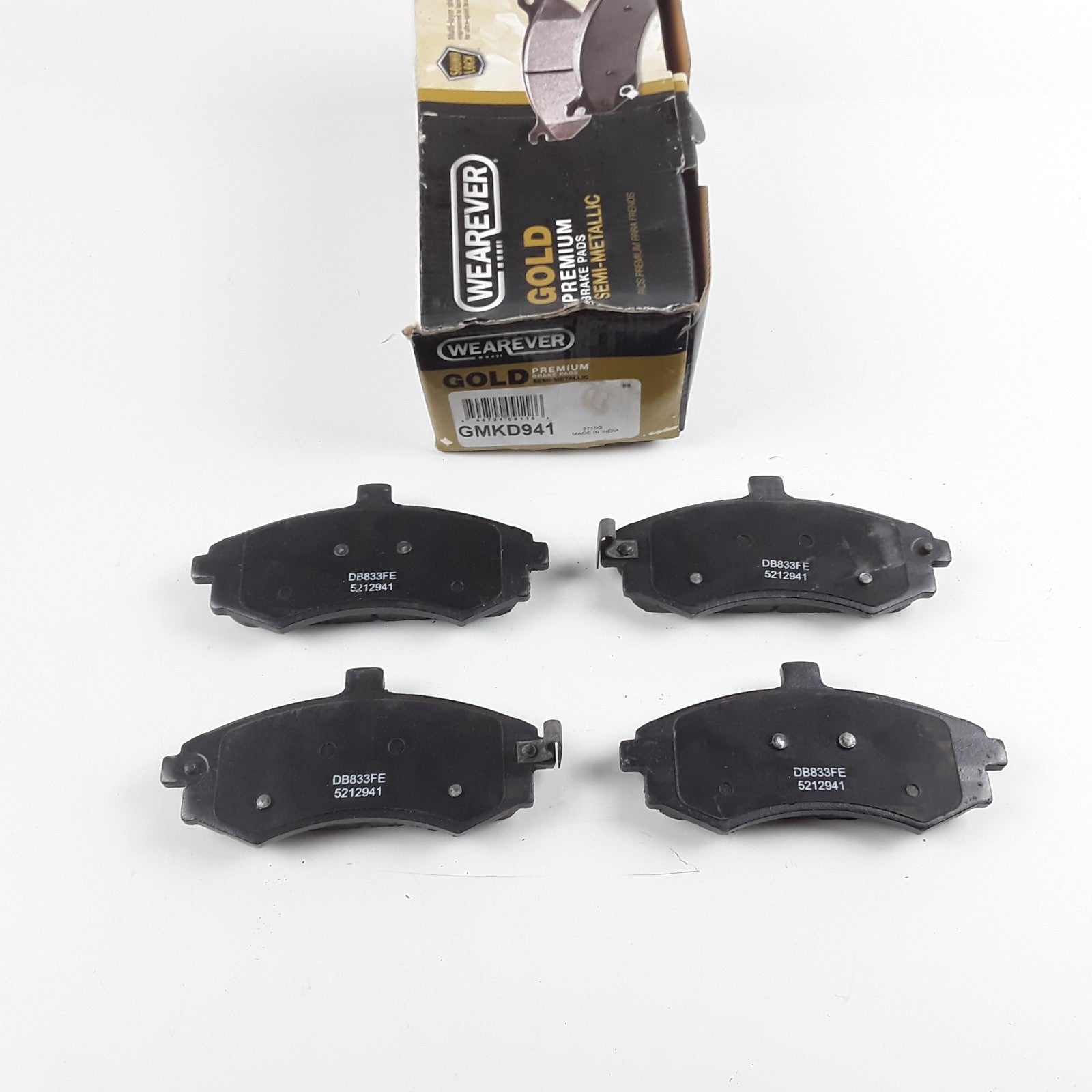 Front Disc Brake Pad Set Fits Hyundai Elantra 2002 2003 2004 2005