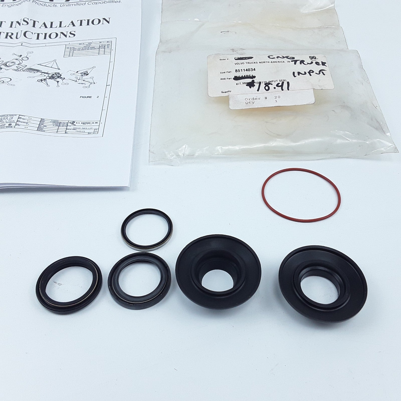 Volvo 85114034 Steering Gear Seal Kit For Mack Volvo Kenworth T660 International