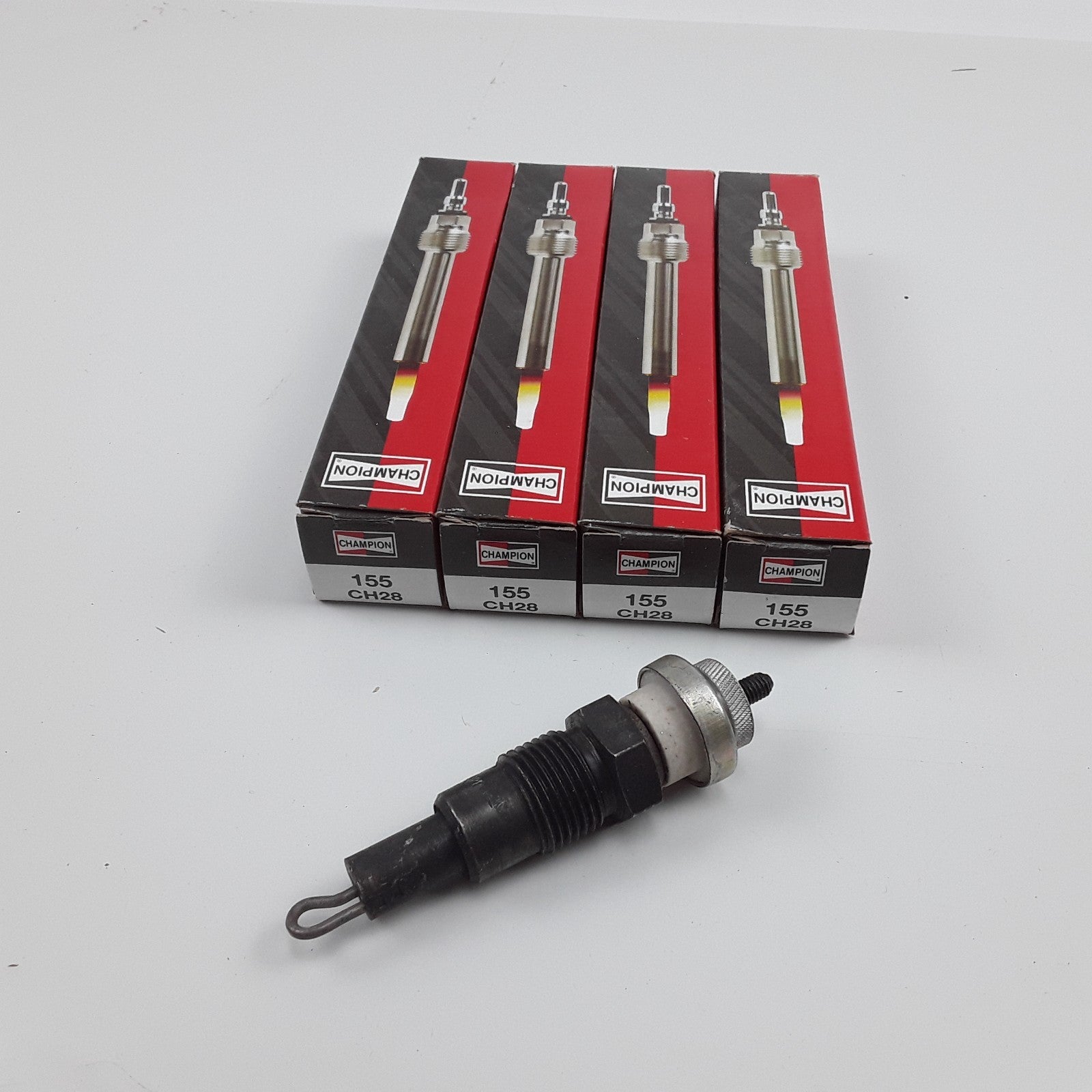4 Champion 155 Glow Plug Fits Mercedes-Benz 190D 180D 190DB 170 D 1949 1950-1965