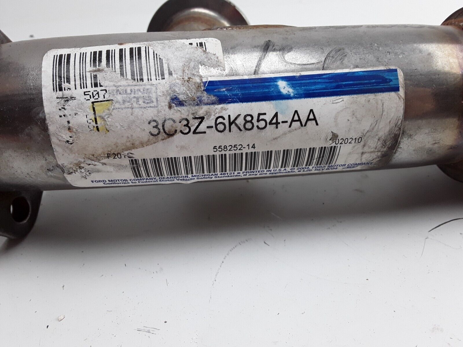 Ford 2004 2005 F250 F350 Super Duty 6.0L Diesel Adaptor Turbo Up Pipe To Eng. - HotCarParts