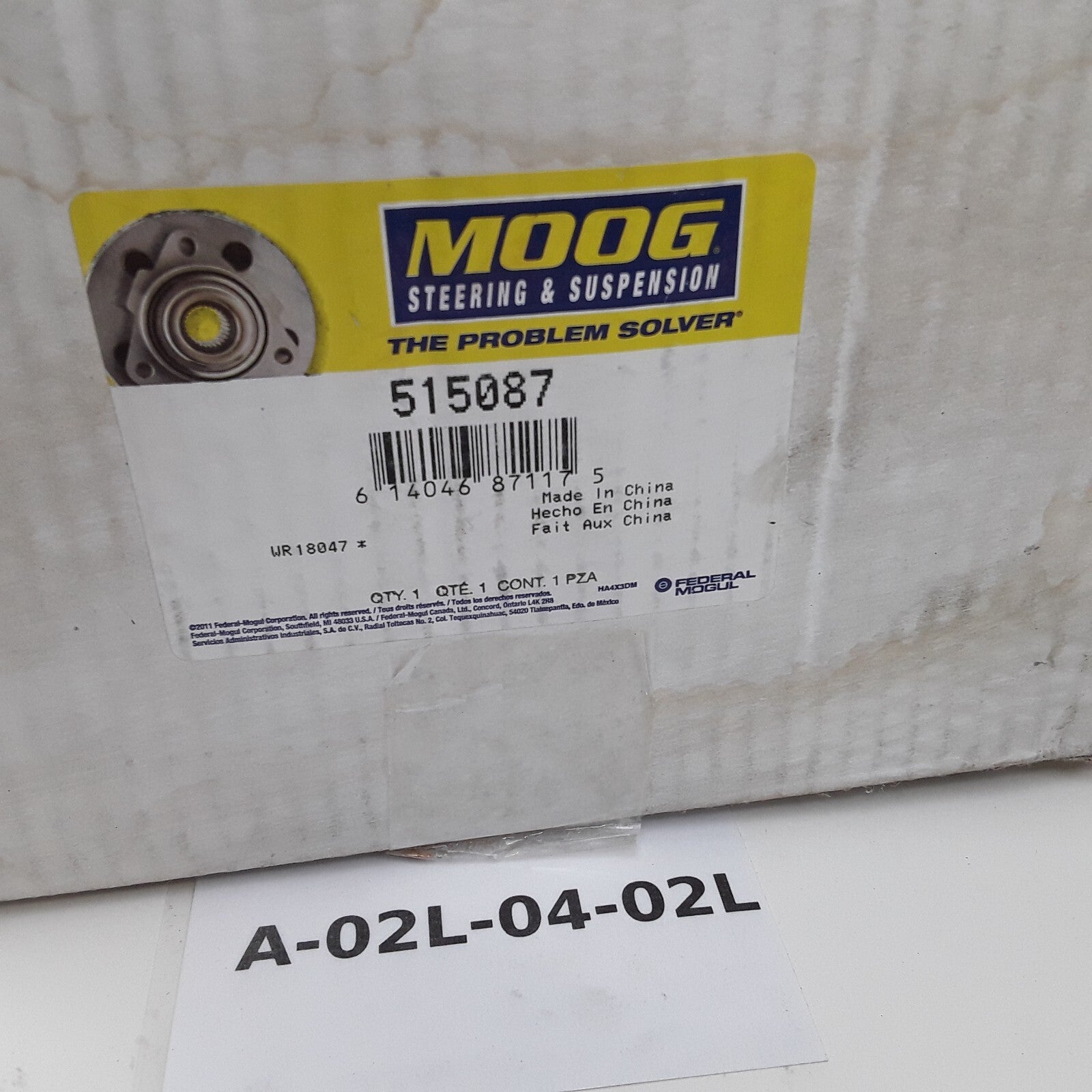 Front Wheel Bearing Fits GMC Sierra 3500 Chevrolet Silverado 3500 2001-2007