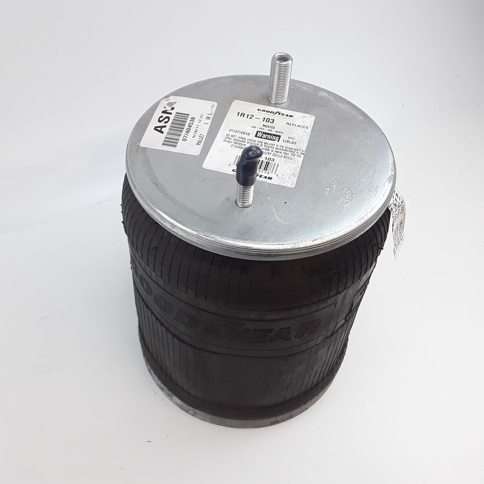 OEM Goodyear 1R12-103 Air Spring Rolling Lobe For Heavy Duty Truck and Trailer