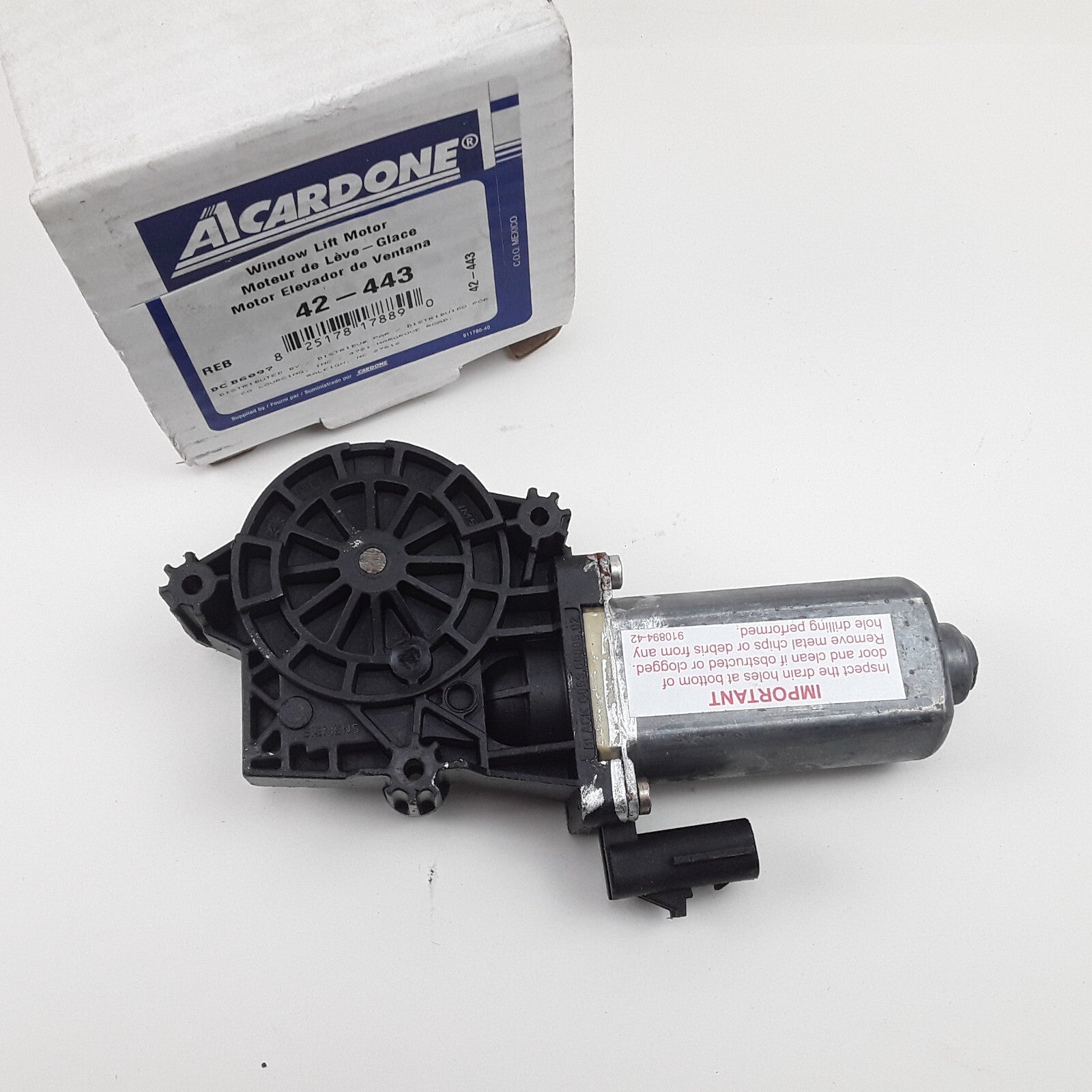 Power Window Motor Front Right Fits Chrysler Sebring Dodge Stratus 2001-2006