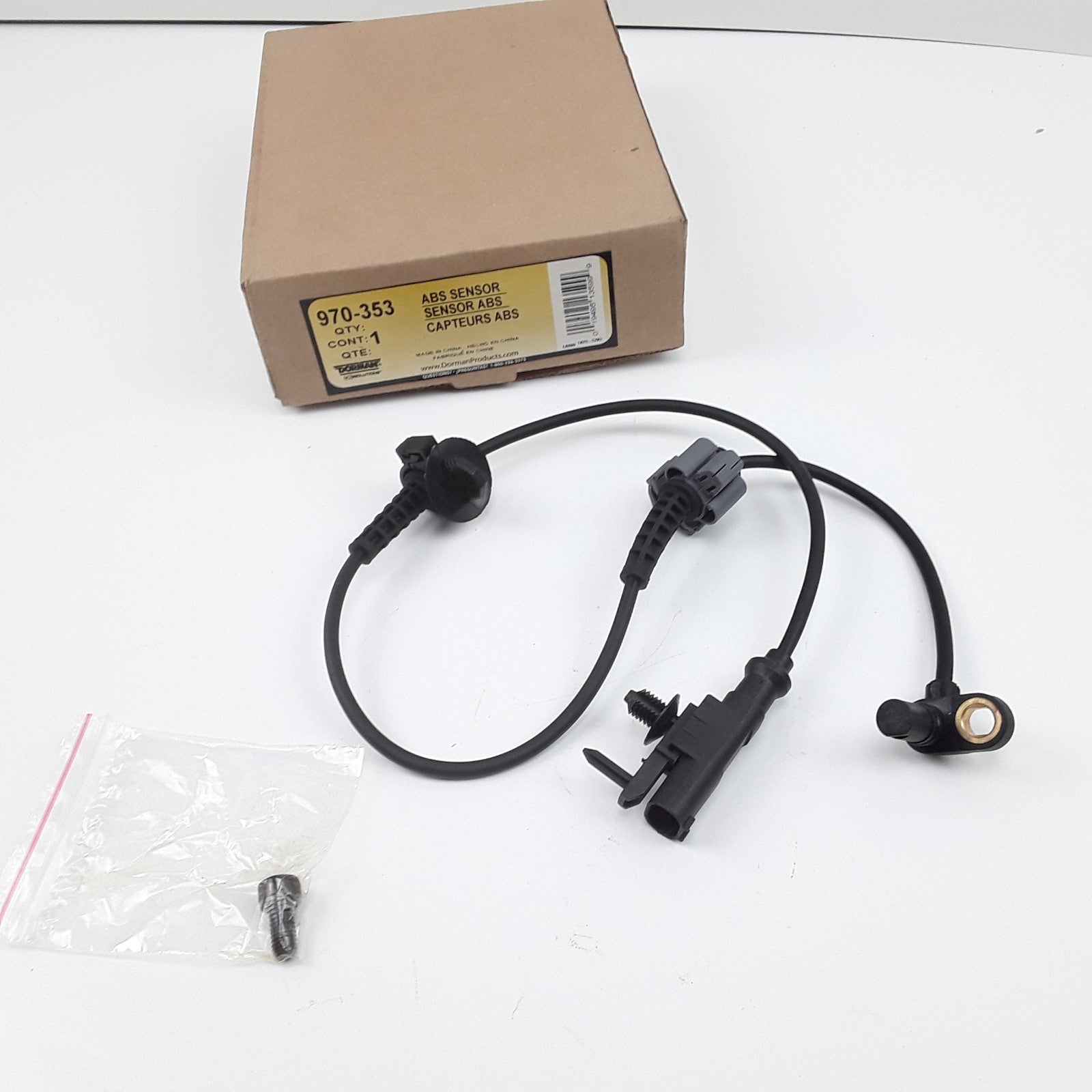 Dorman 970-353 Front ABS Wheel Speed Sensor For GMC Cadillac Chevrolet 2007-2014