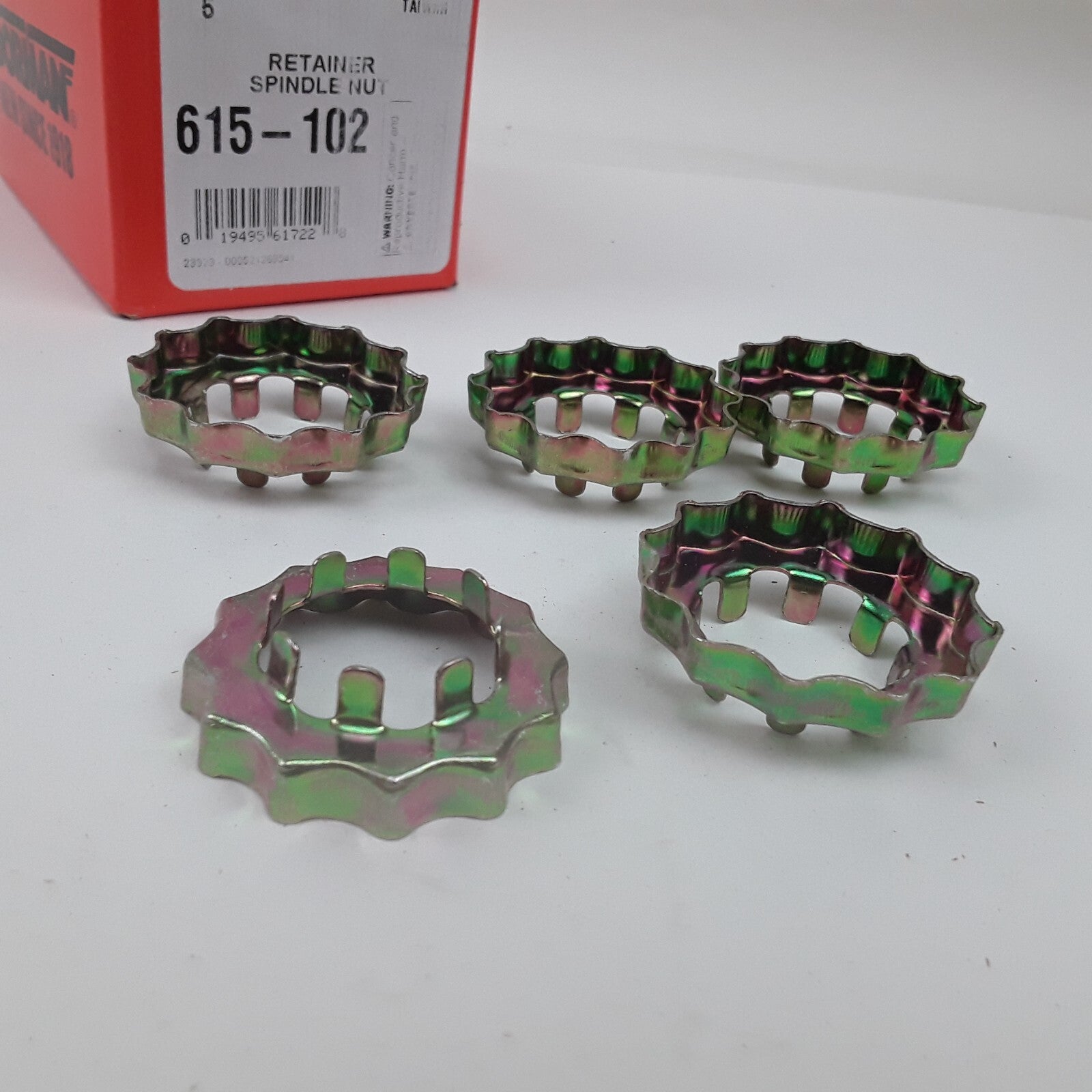 Set of 5 Spindle Nut Retainer M20-1.5 Hex Size 30mm Fits Toyota Mercury Ford Geo