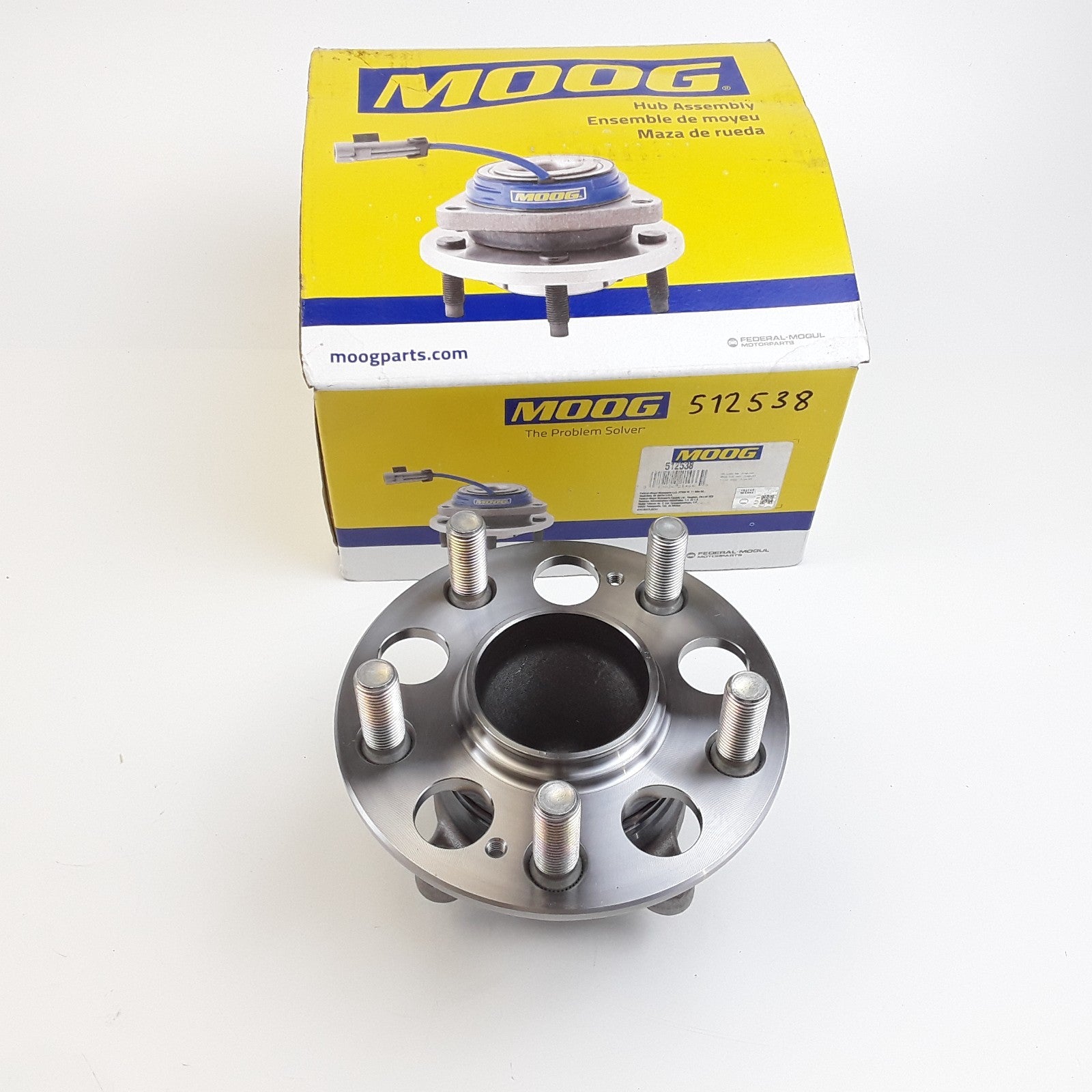MOOG 512538 Rear Wheel Bearing Hub Assembly Fits Acura RLX (2014 2015 2016-2020)