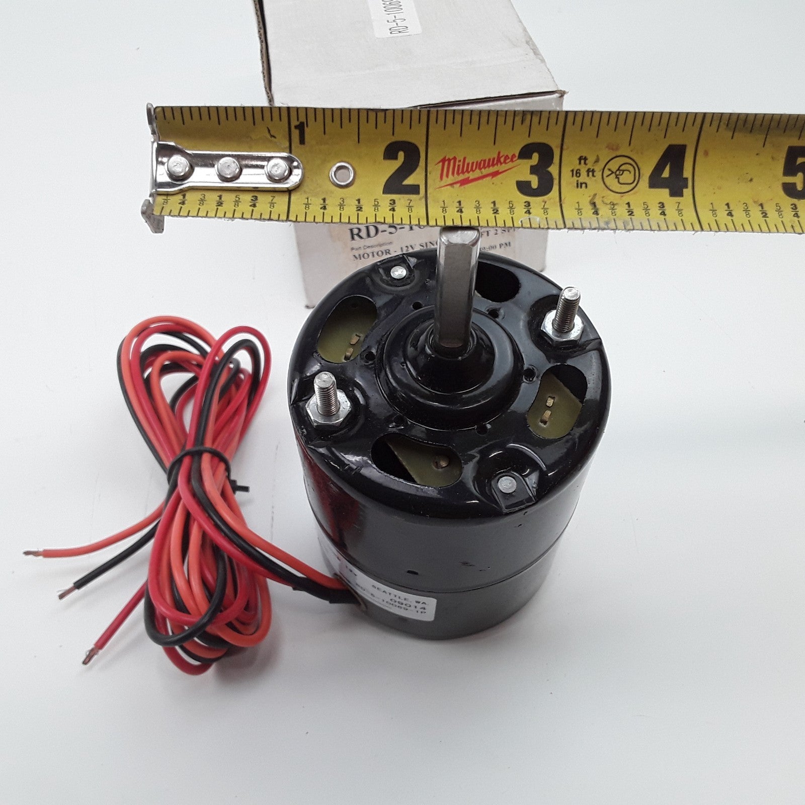 Single Shaft Vented Blower Motor Fits International Ford Peterbilt (1961-1990)