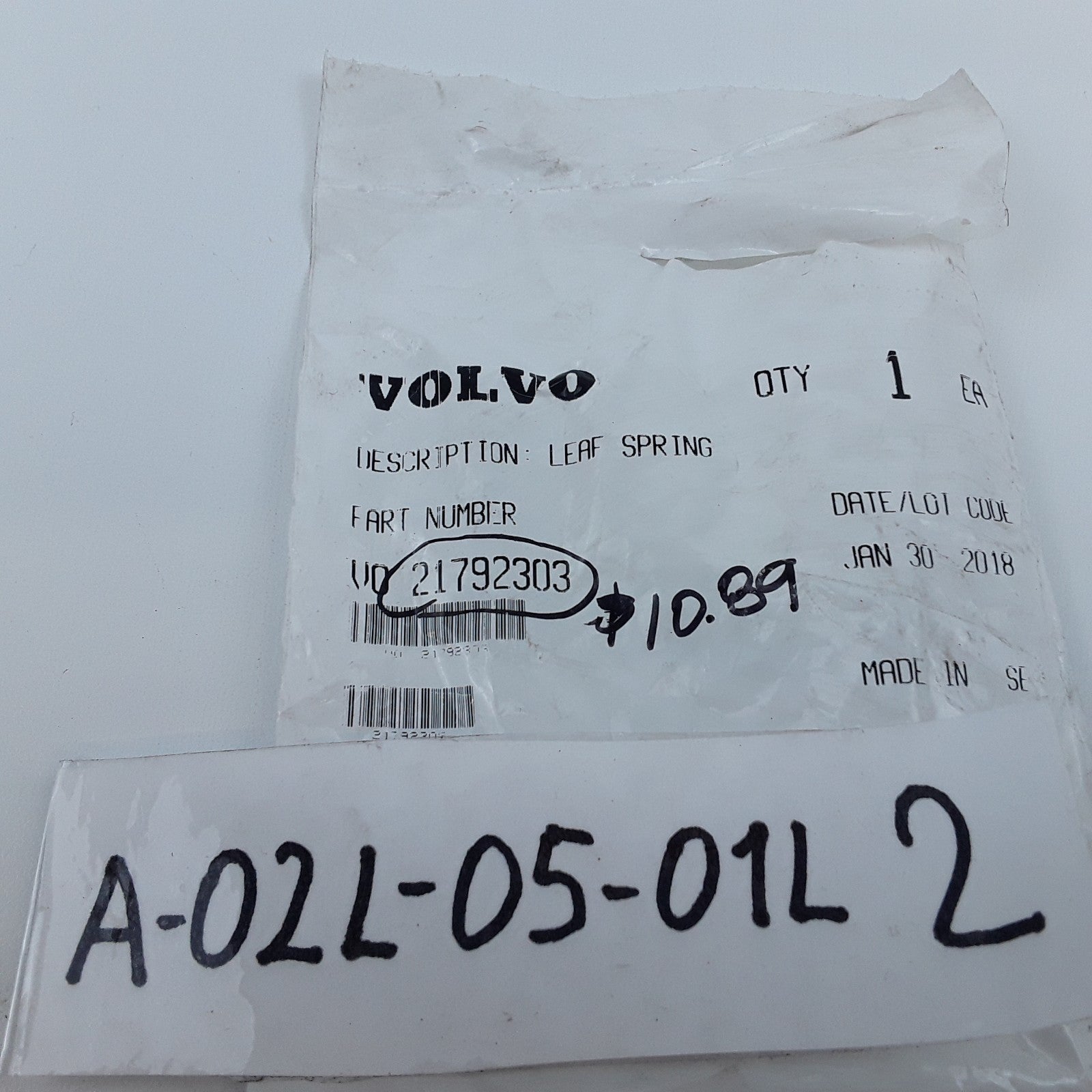 Genuine Volvo 21792303 Leaf Spring Assembly Fits Volvo Renault Trucks