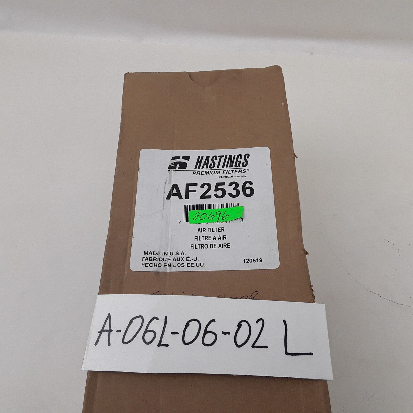Hastings AF2536 Heavy Duty Engine Air Filter for Trucks & Industrial Equipment