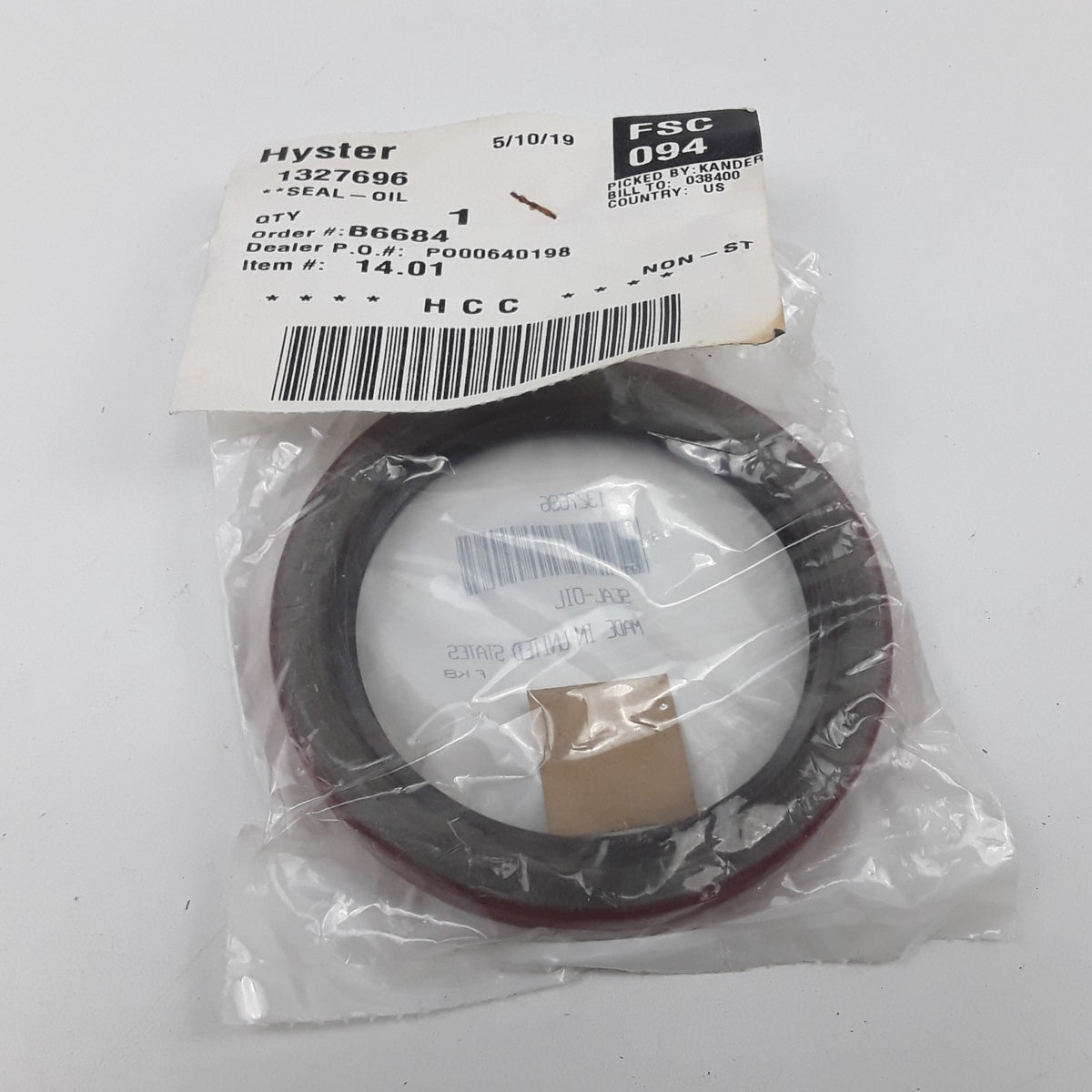 Oil Seal For Hyster H210XL H190XL H165XL H360XL H330XL H300XL H230HD H8.00XM